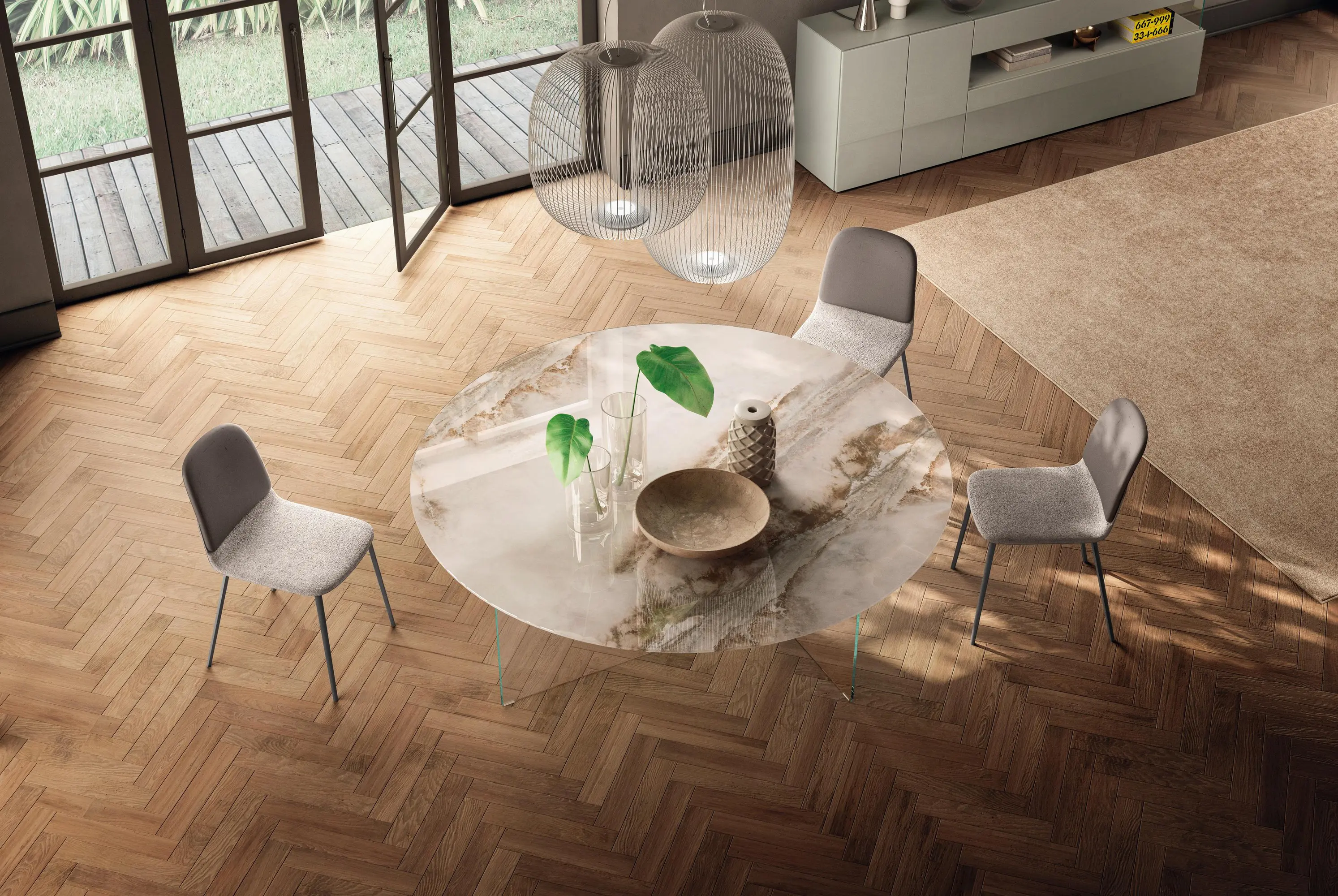 LAGO - Air Slim Round Table - 2260X