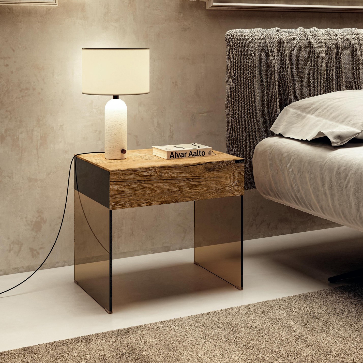 Display product Class Bedside Tables - 2123 from manufacturer LAGO