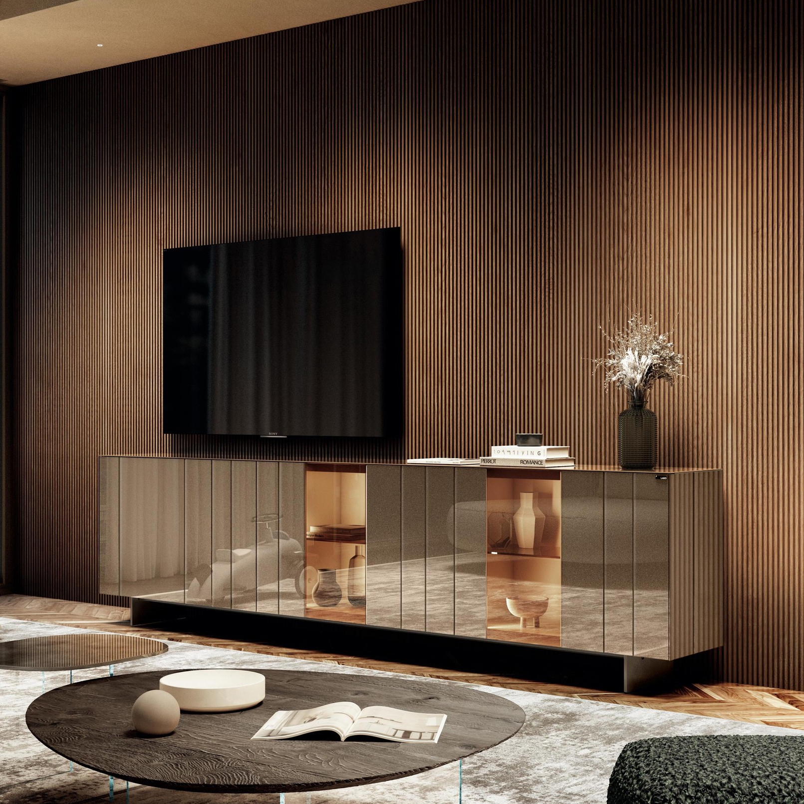 Display product N.O.W. Tv Unit - 2117 from manufacturer LAGO