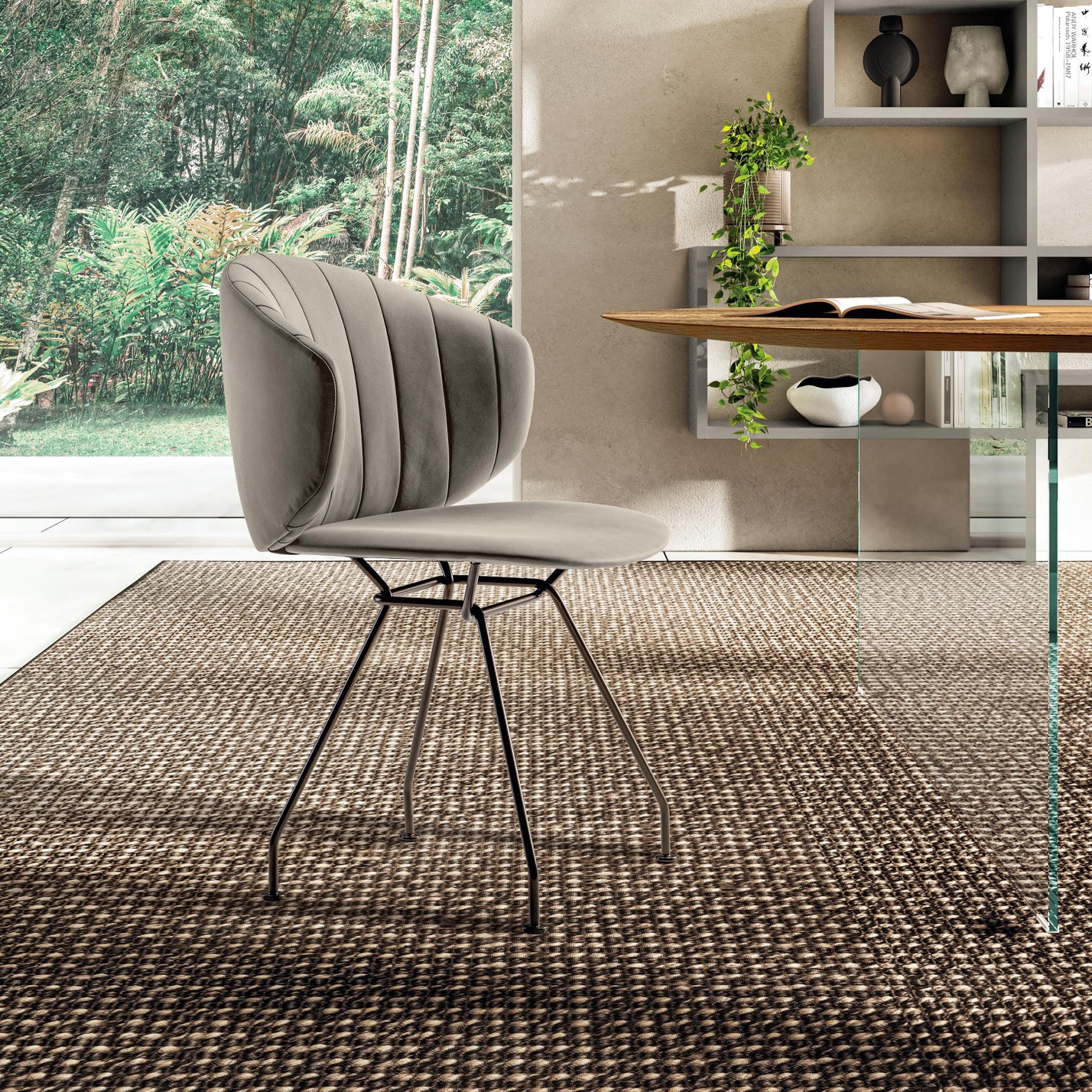 Afficher le produit Chaise Ruffle du fabricant LAGO