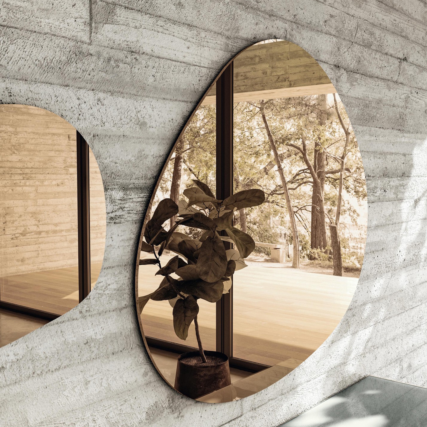 Display product Pleasure Mirror - 1395 from manufacturer LAGO