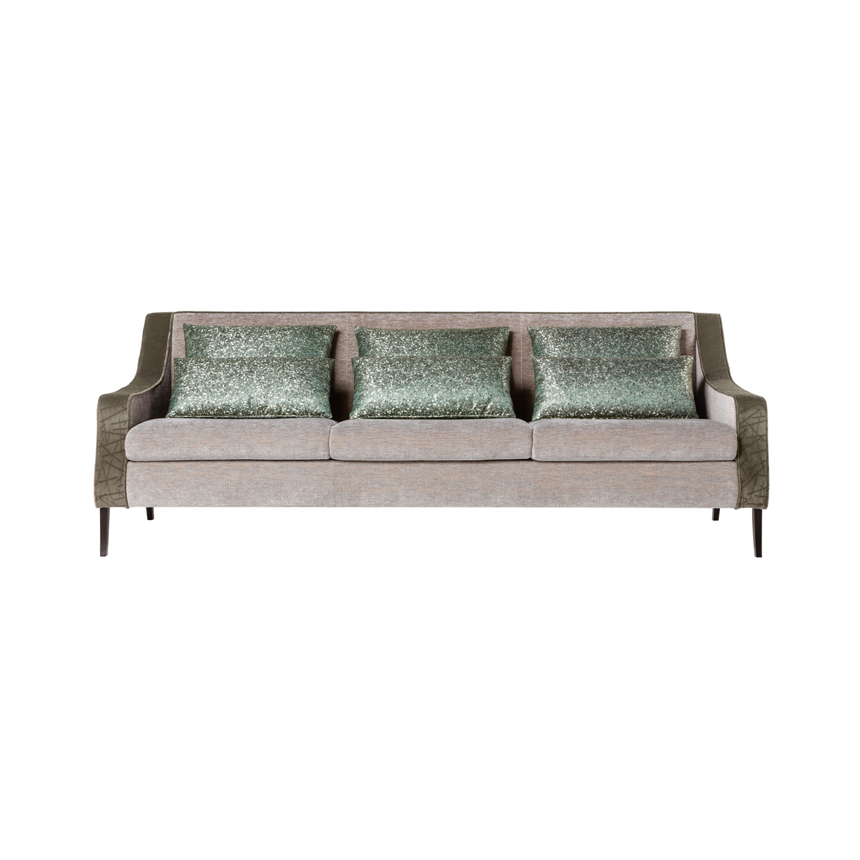 Afficher le produit Listòn Sofa 3-Seat du fabricant Rubelli