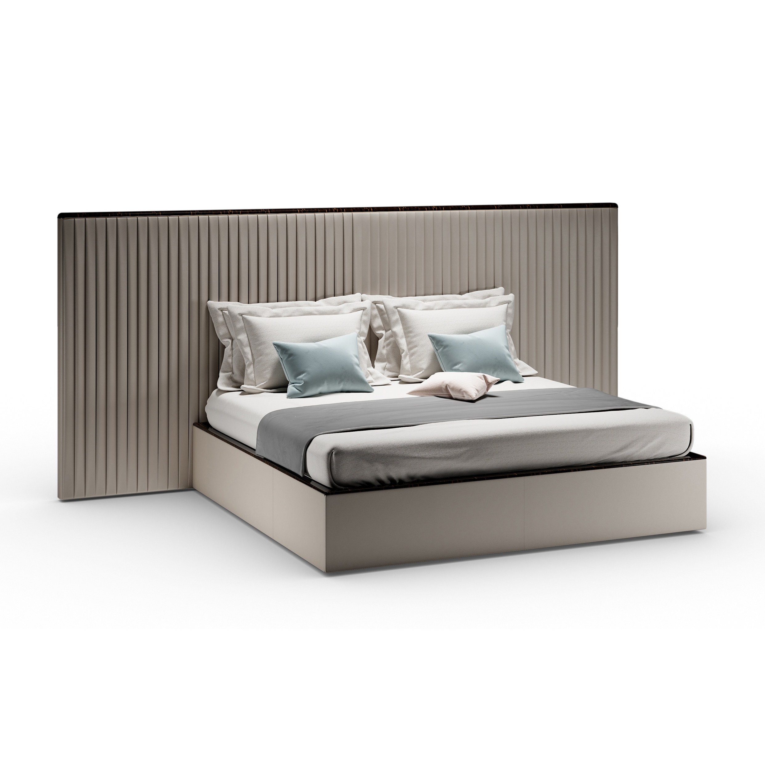 Display product Plissè XL bed from manufacturer Reflex