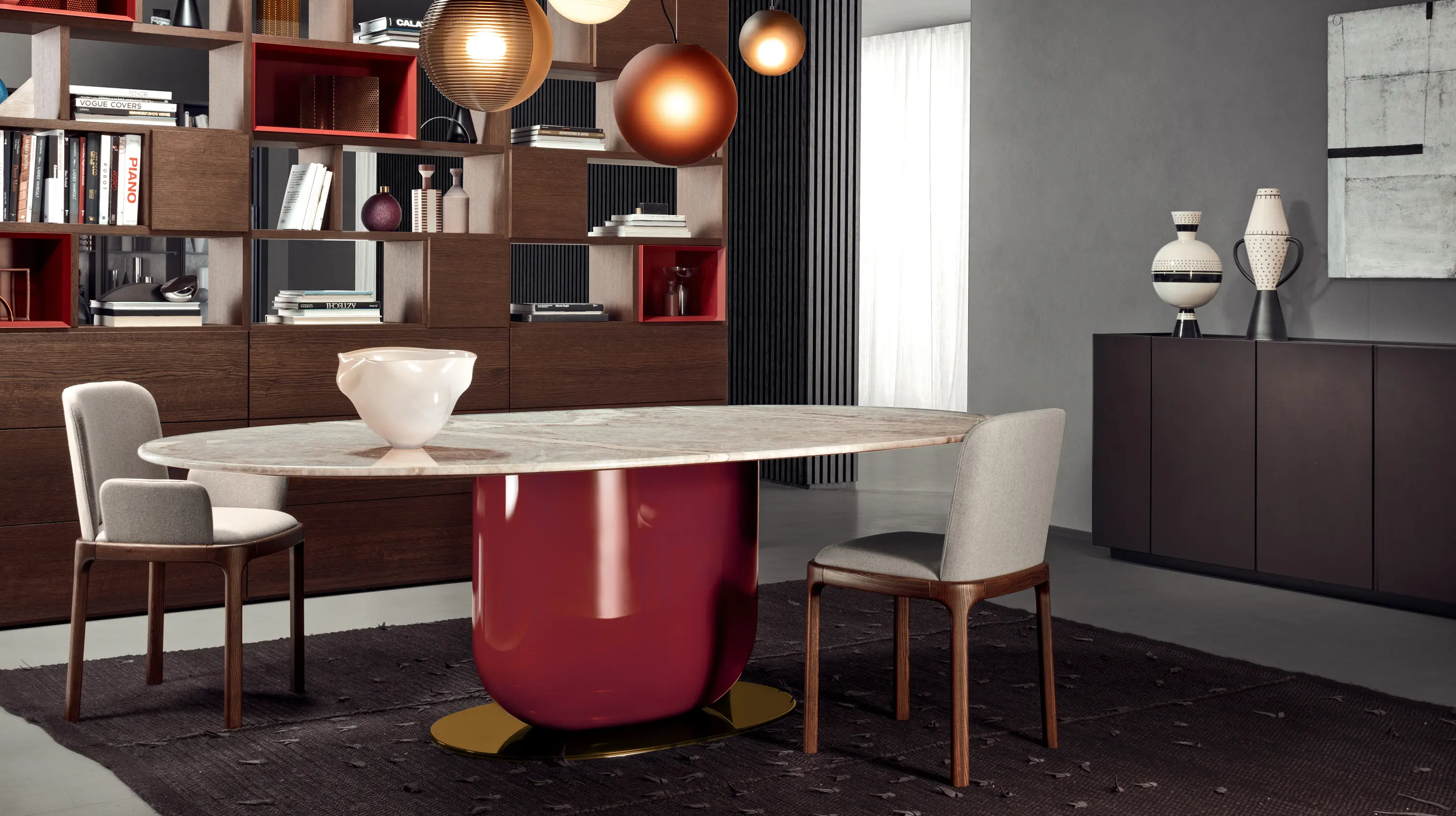 Pianca - Ettore Eliptical Table
