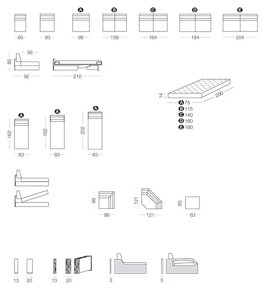 Milano Bedding - Duke Componibile