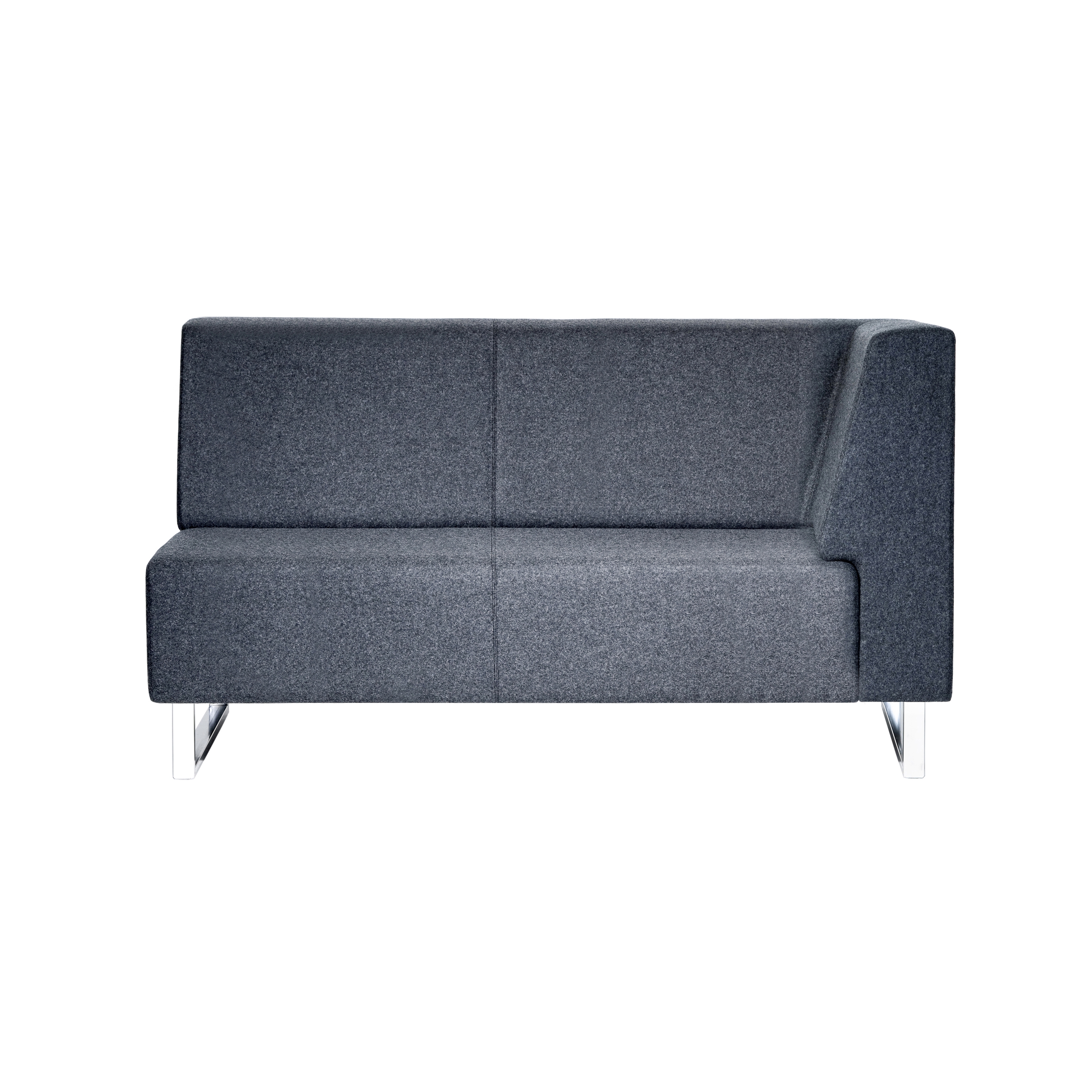 Display product U-sit 72 with corner back right from manufacturer Johanson Design