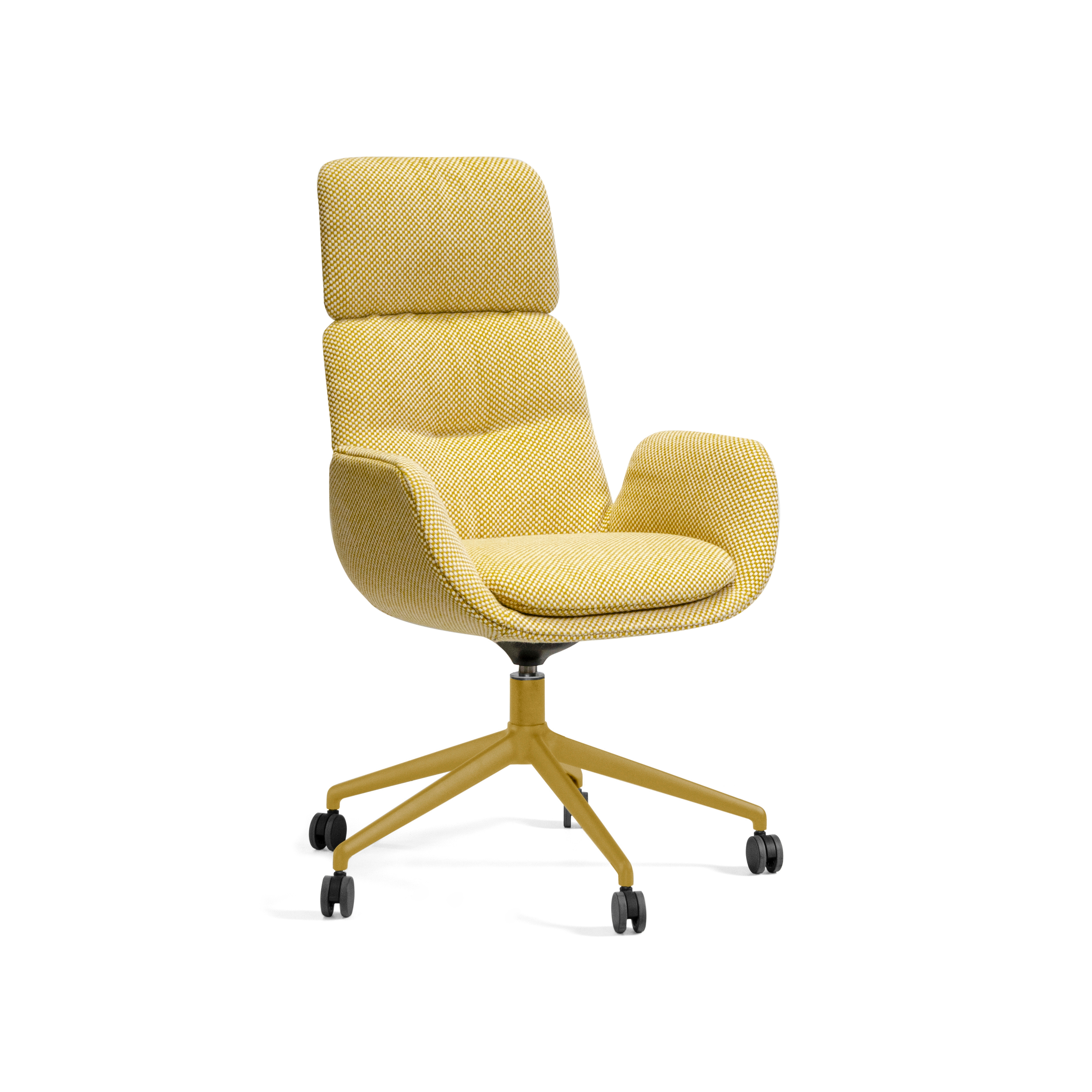 Vertoon produk Opus High-03-with arms wheels van vervaardiger Johanson Design