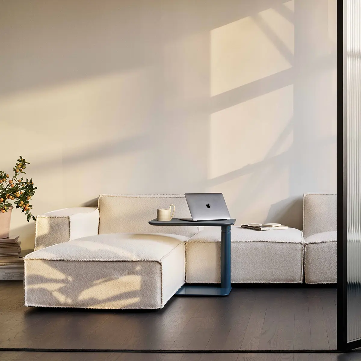 Humanscale - Float Micro - Slte Blue