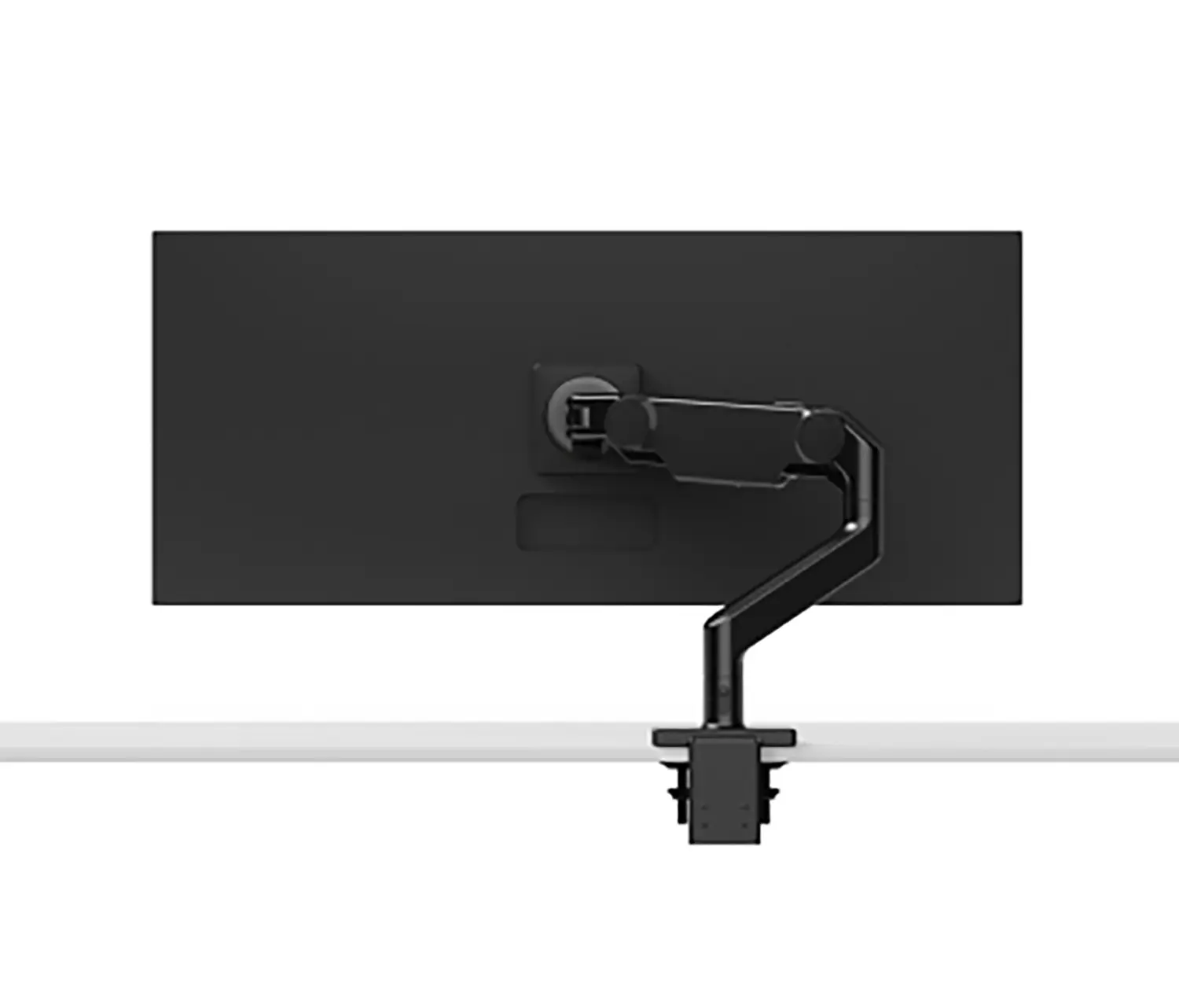 M8 PRO SINGLE MONITOR ARM - BLACK WITH BLACK TRIM - Table 