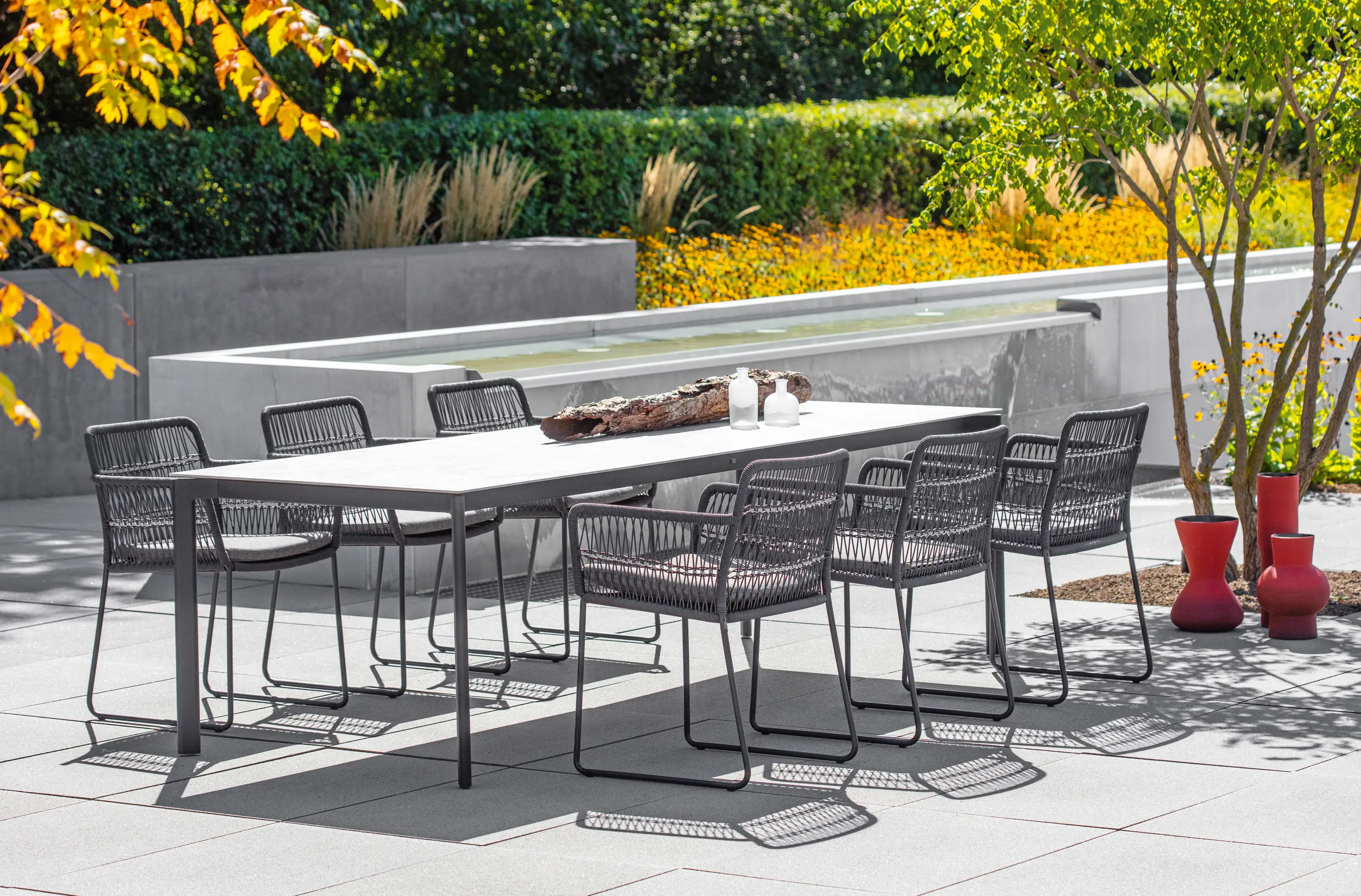 Fischer Möbel - Rio Front Slide Extension Table