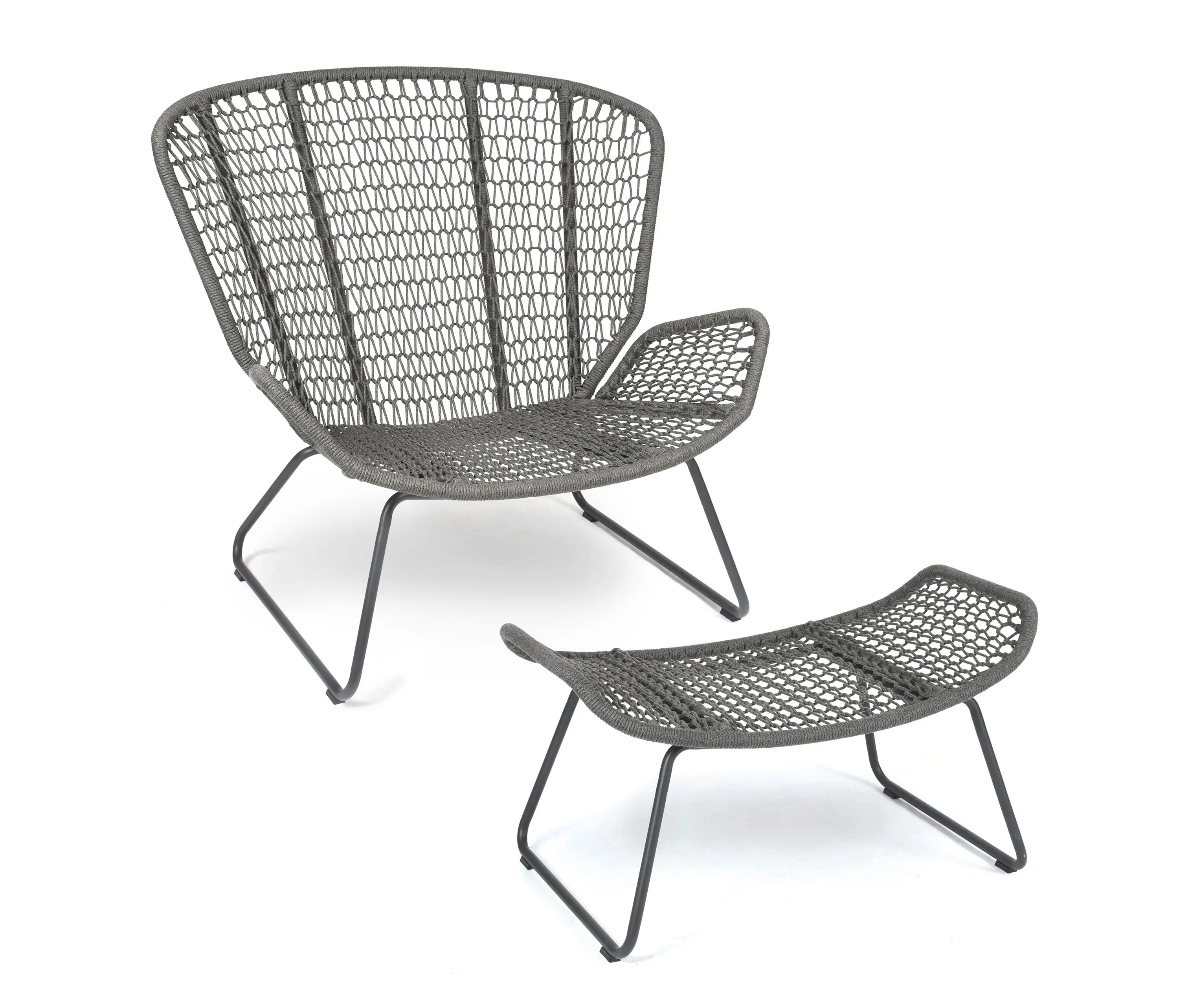 Fischer Möbel - Wing Light Relax Chair with Footrest
