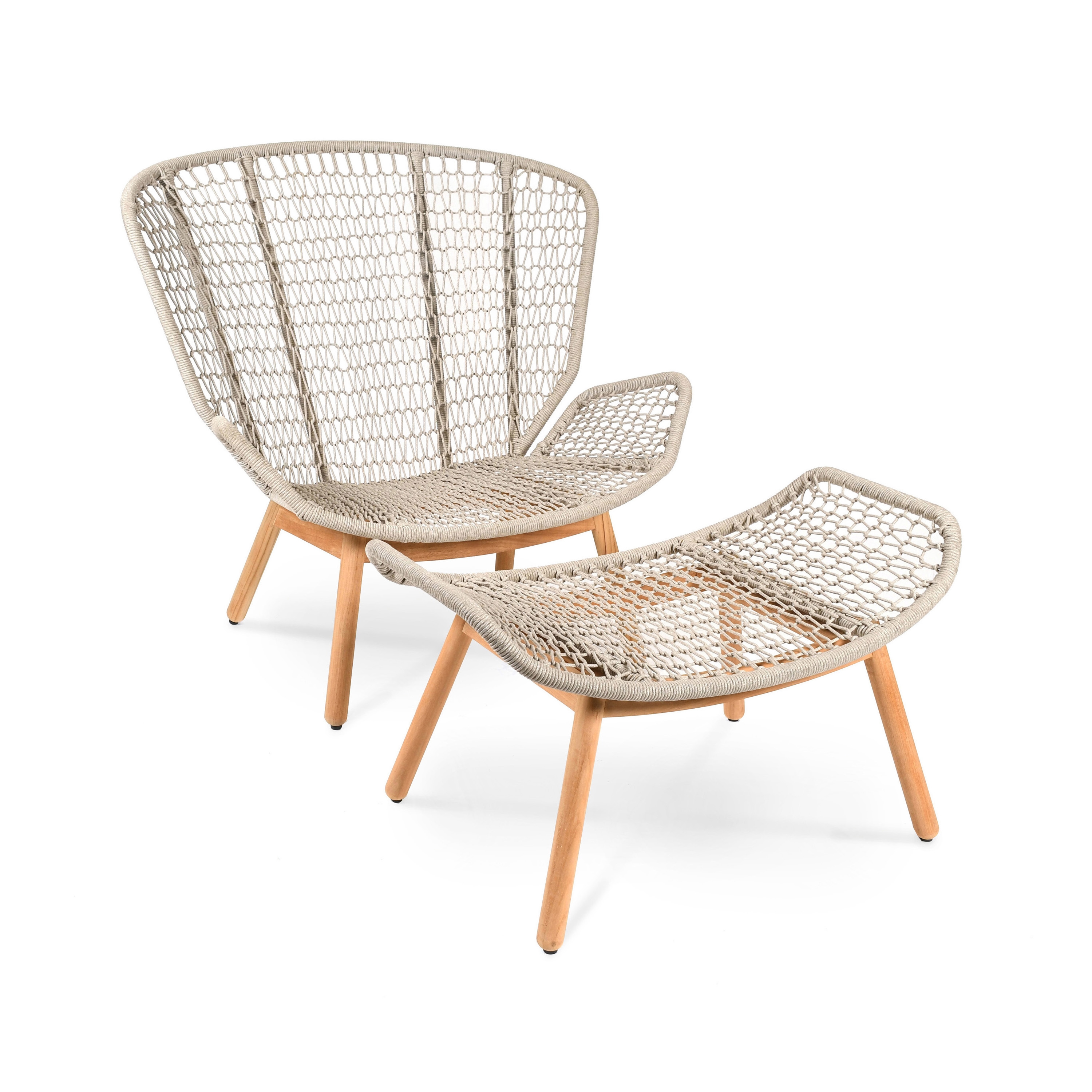 Display product Wing Light Relax Chair with Footrest from manufacturer Fischer Möbel