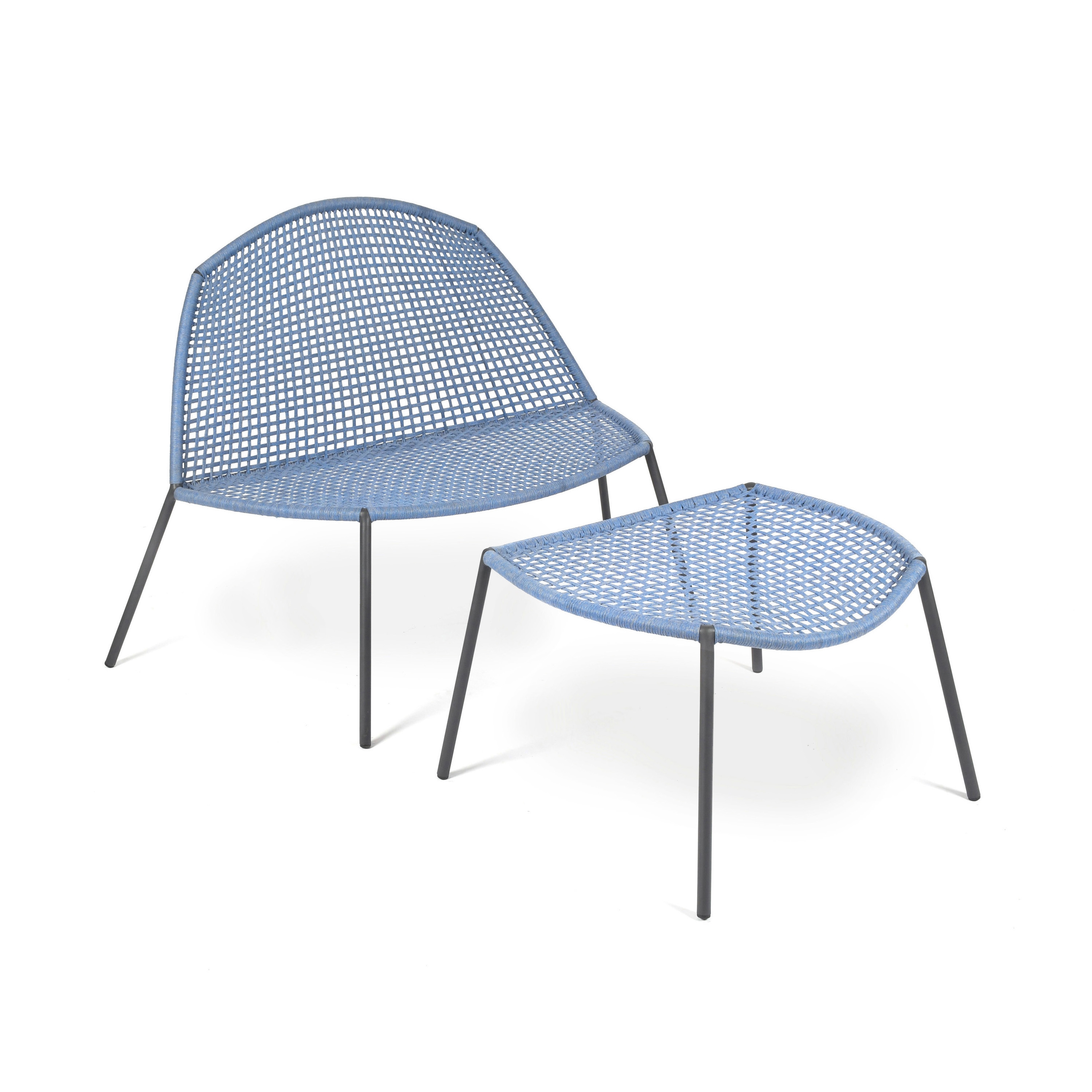Mostra il prodotto Bloom Lounge Chair with Footrest del produttore Fischer Möbel