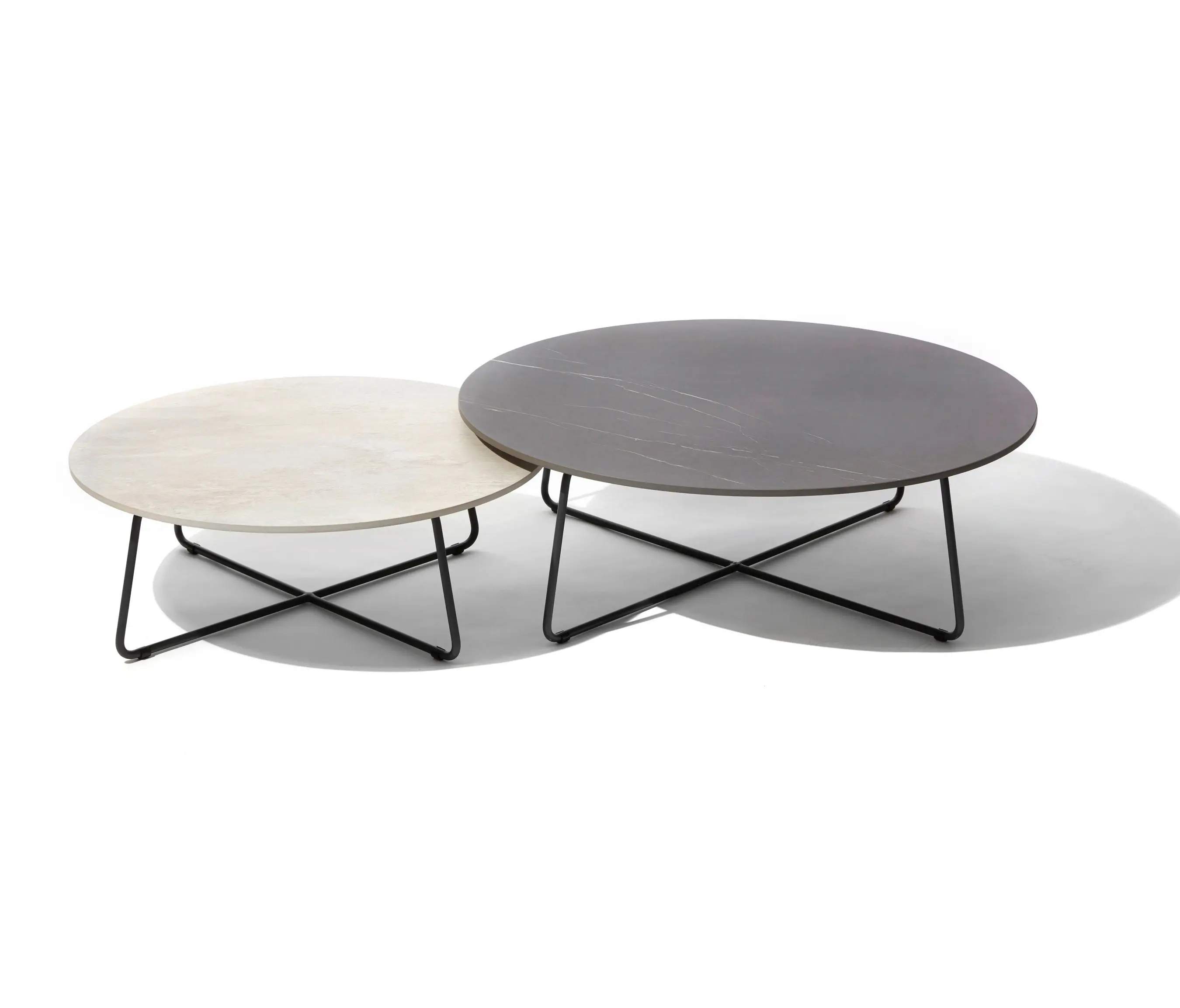 Fischer Möbel - Drop Side Table Round 80 or 100cm