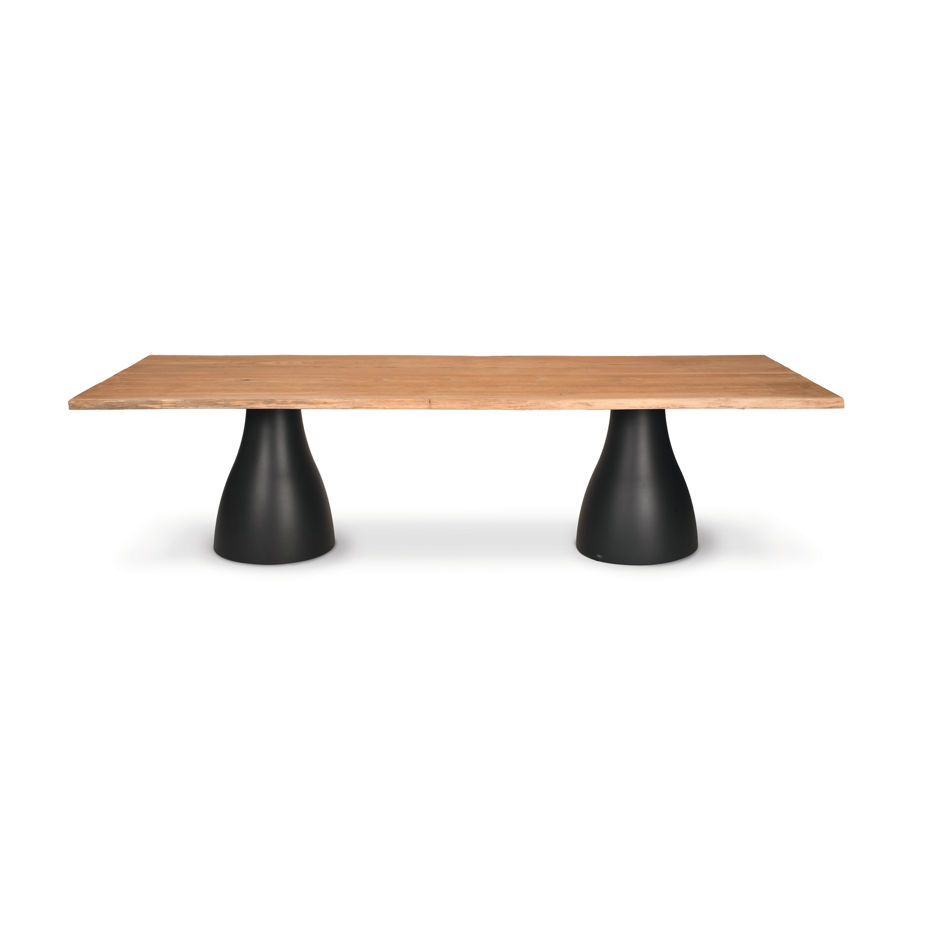 Monroe Unikat Teak Doppelsäulentische