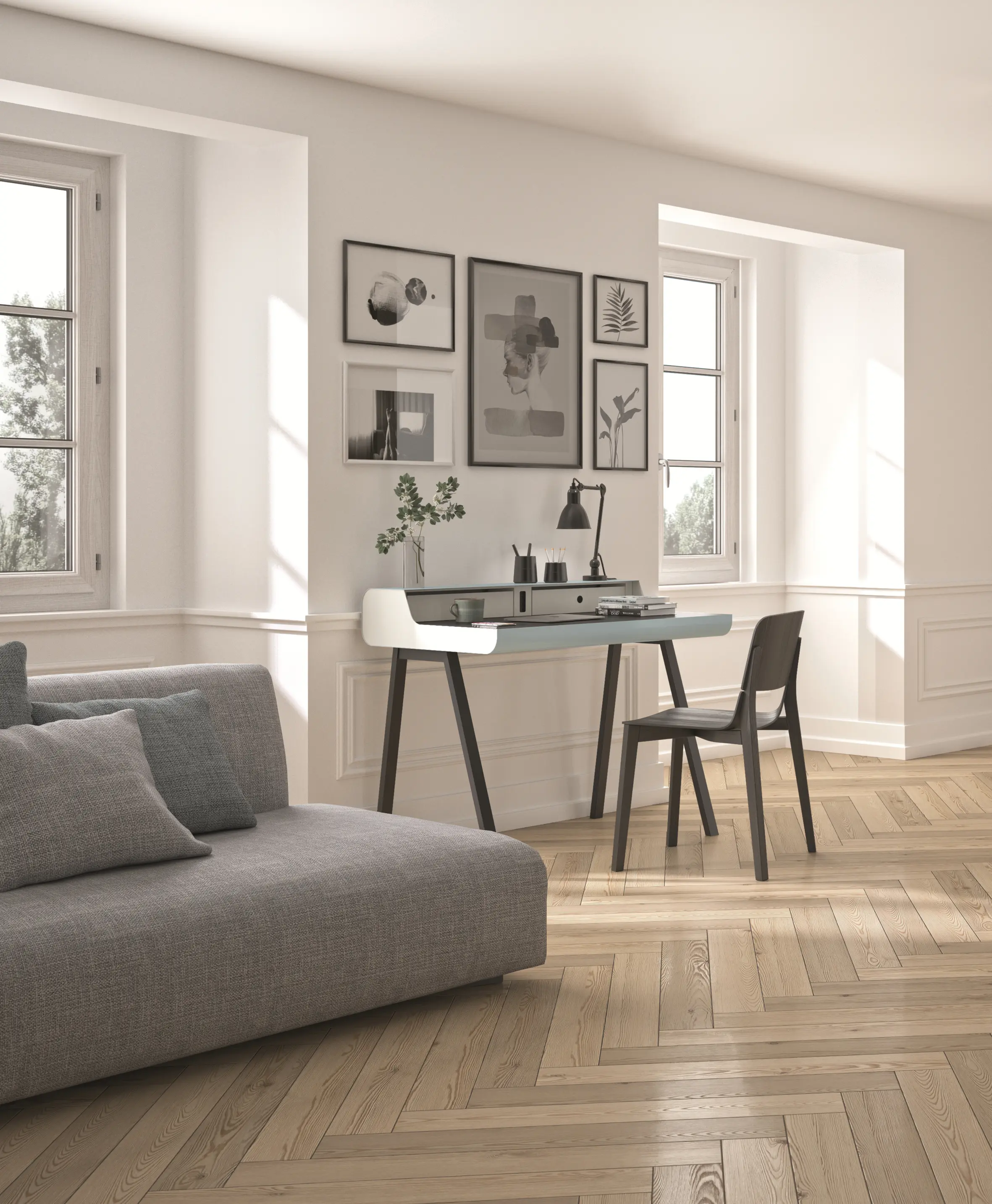 Müller Möbelfabrikation - PS 10 Secretary desk