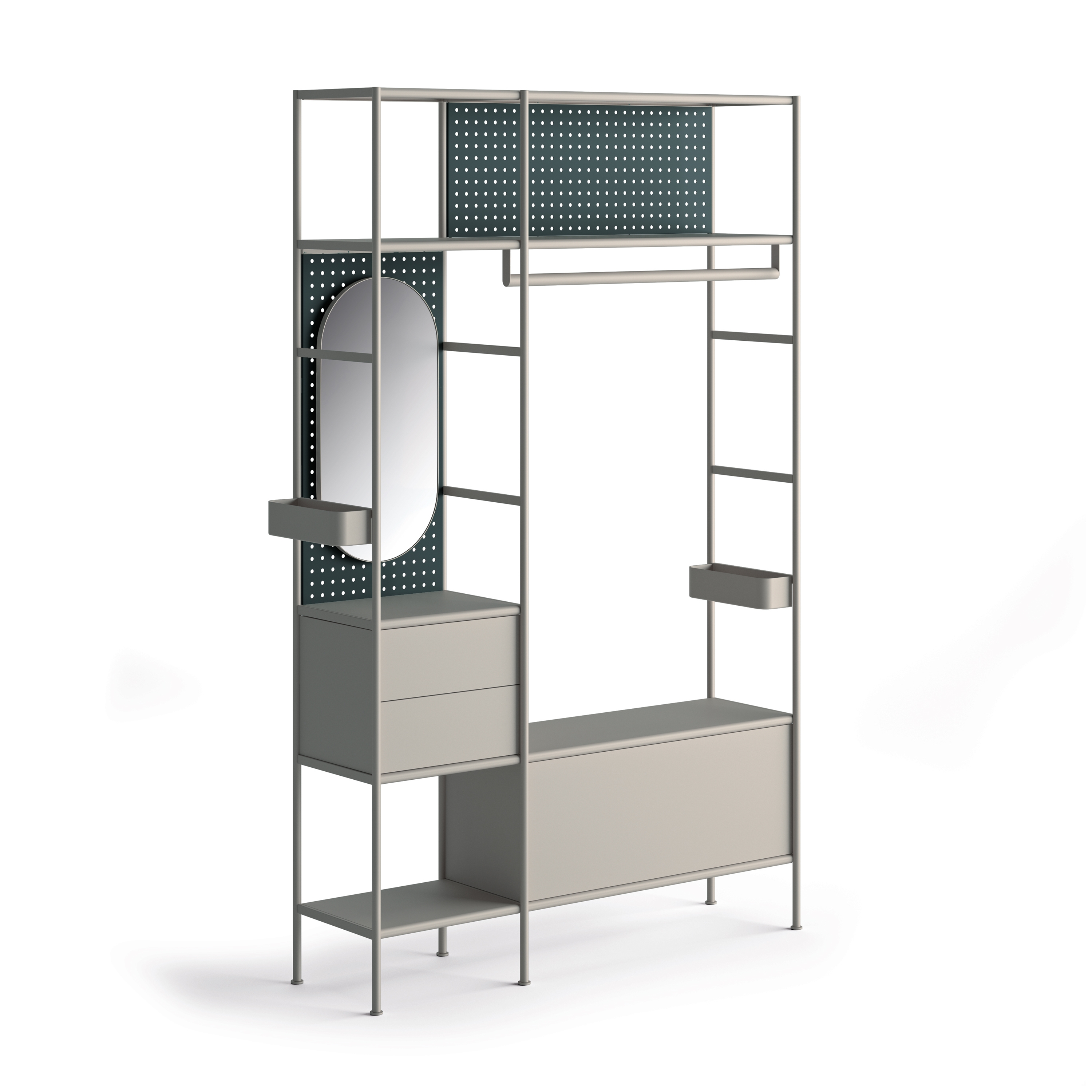 Display product MATCH wardrobe system from manufacturer Müller Möbelfabrikation