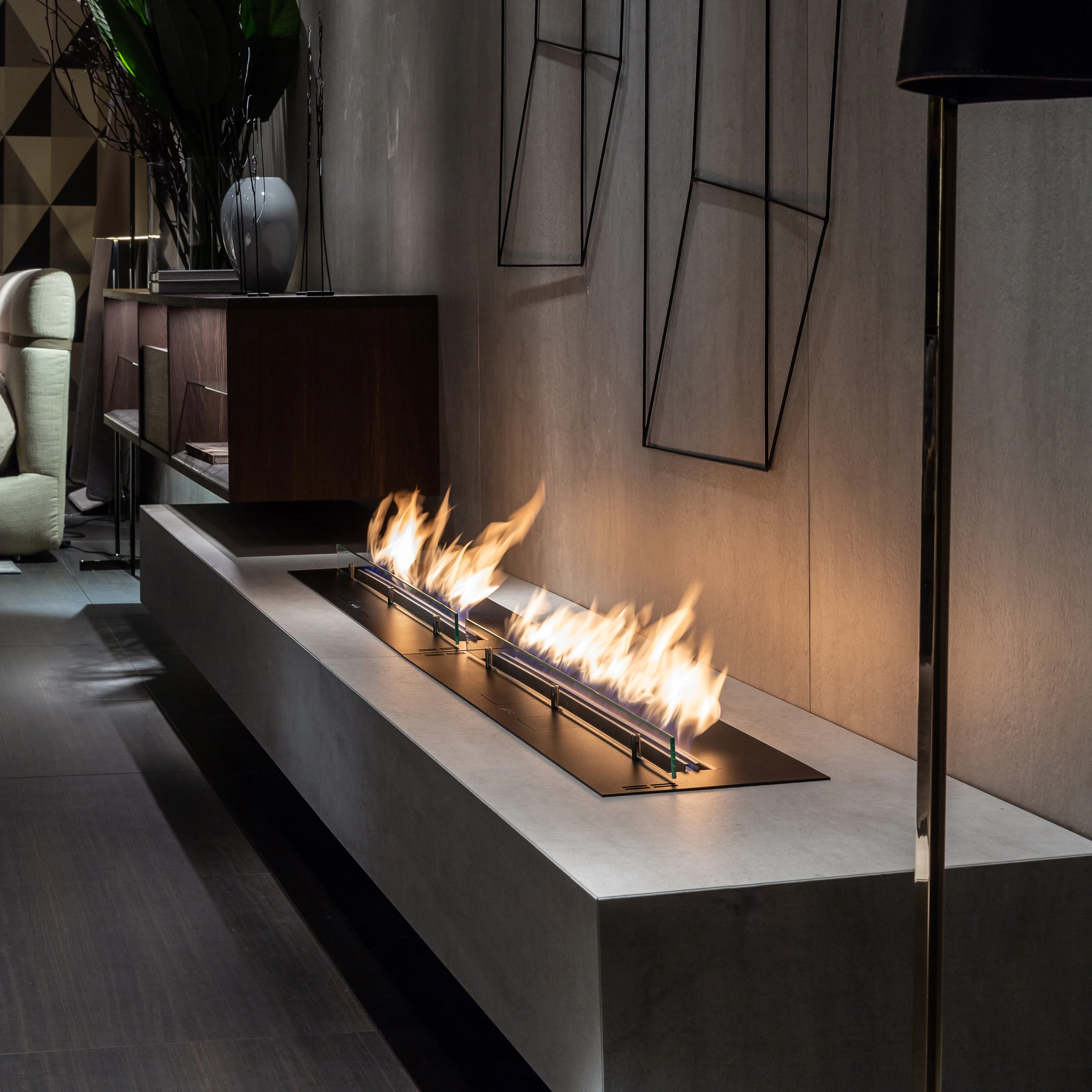 INDOOR ETHANOL FIREPLACES