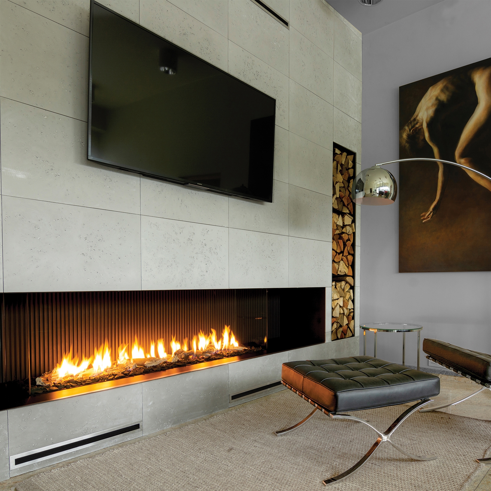 INDOOR GAS FIREPLACES