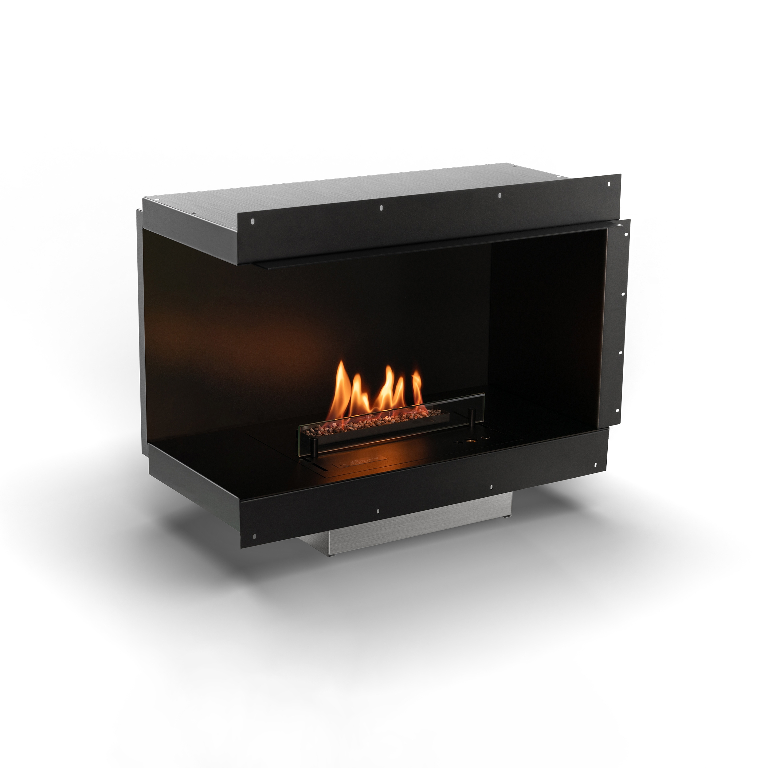 Display product Senso Fireplace Left-Corner from manufacturer Planika