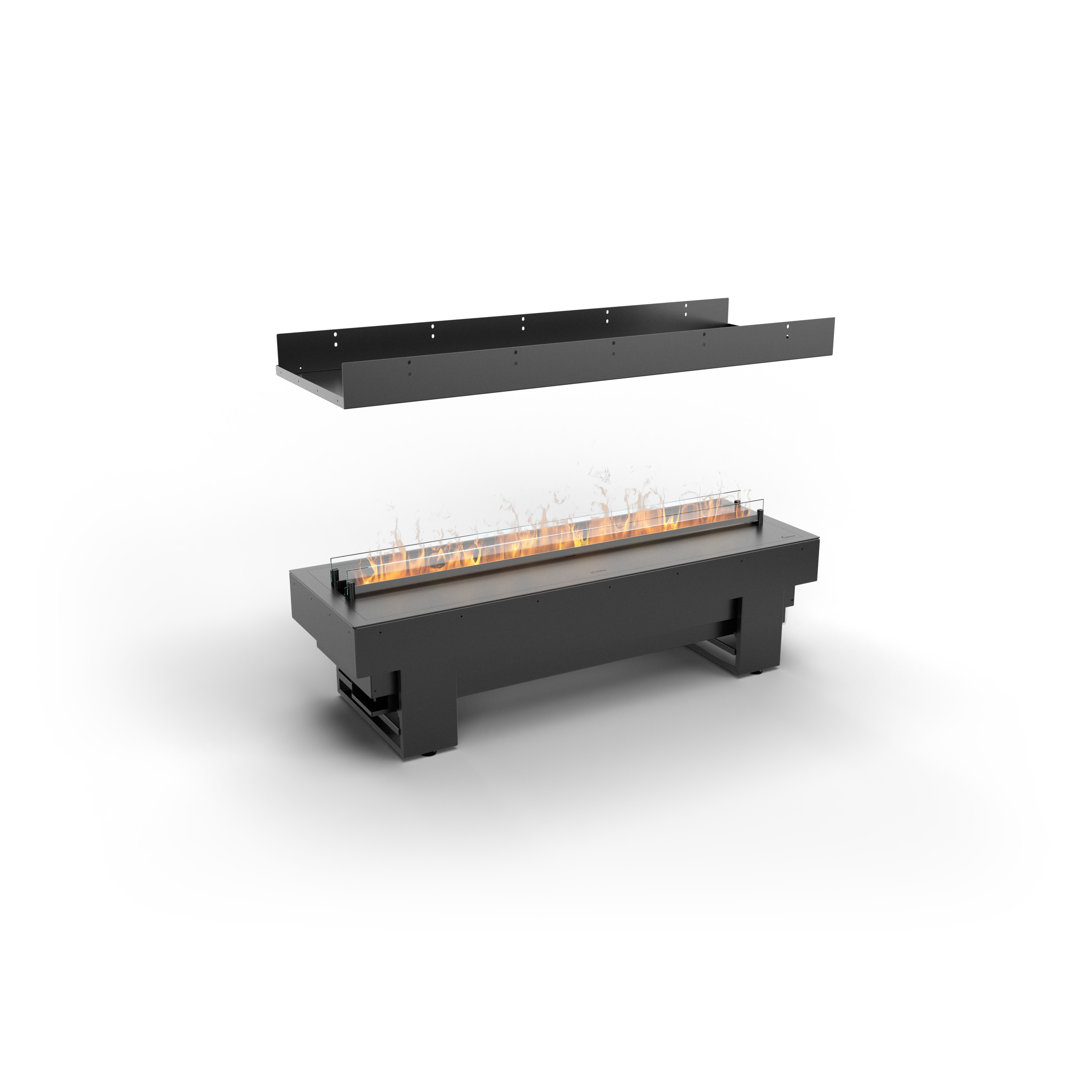 Afficher le produit Cool Flame see-through Fireplace Pro 1000 Island du fabricant Planika