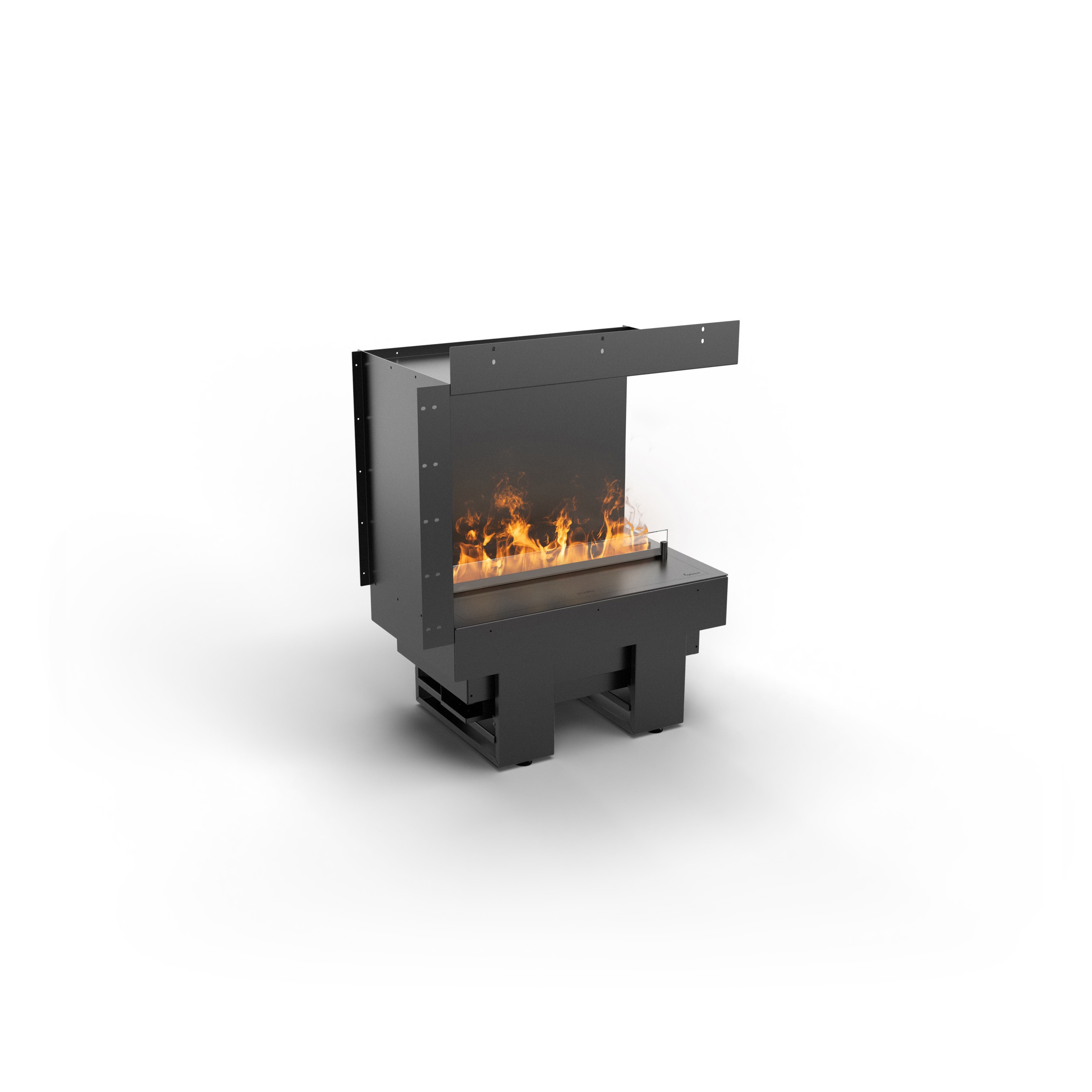 Afficher le produit Cool Flame Fireplace Pro 500 Right-Corner du fabricant Planika