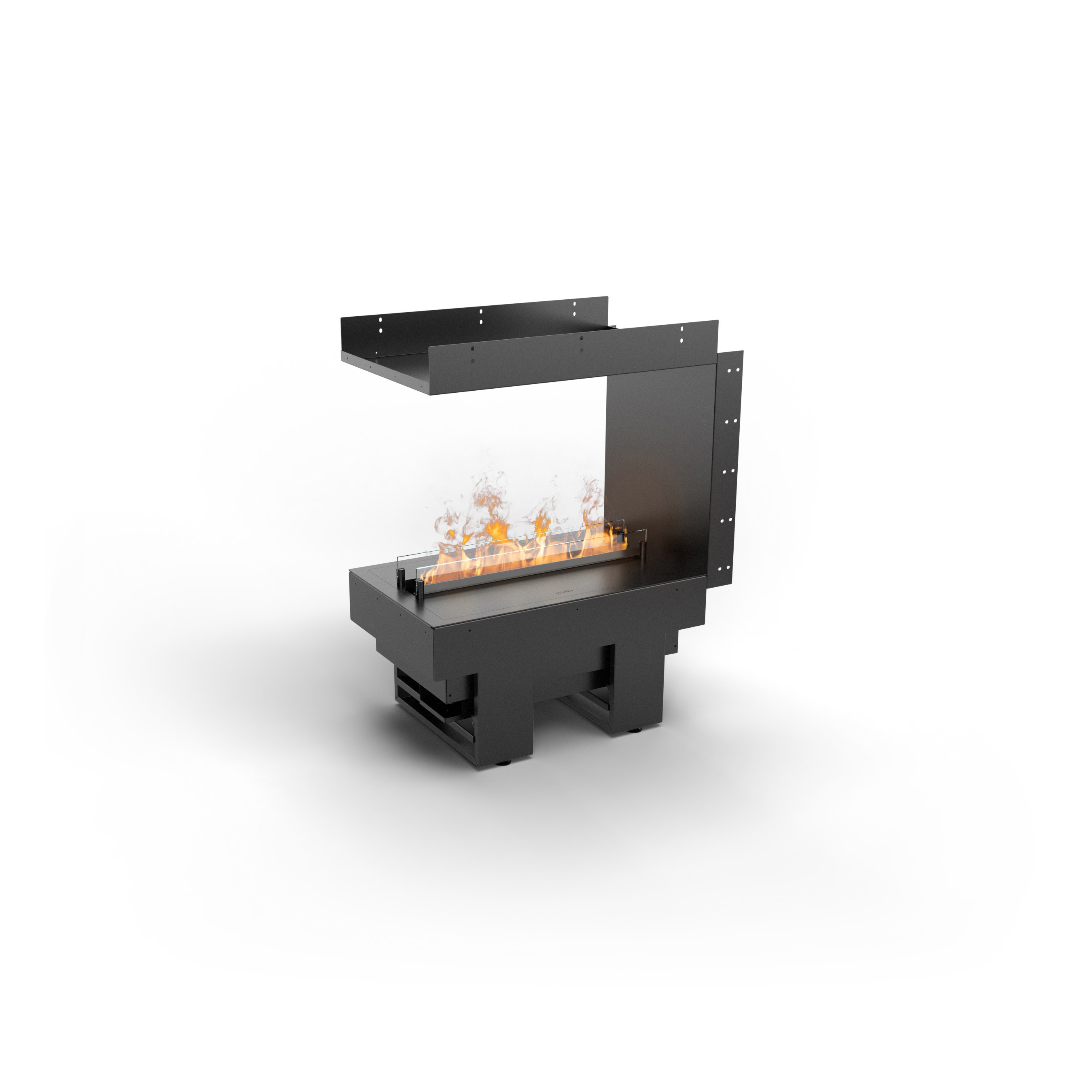 Display product Cool Flame see-through Fireplace Pro 500 Room Divider from manufacturer Planika