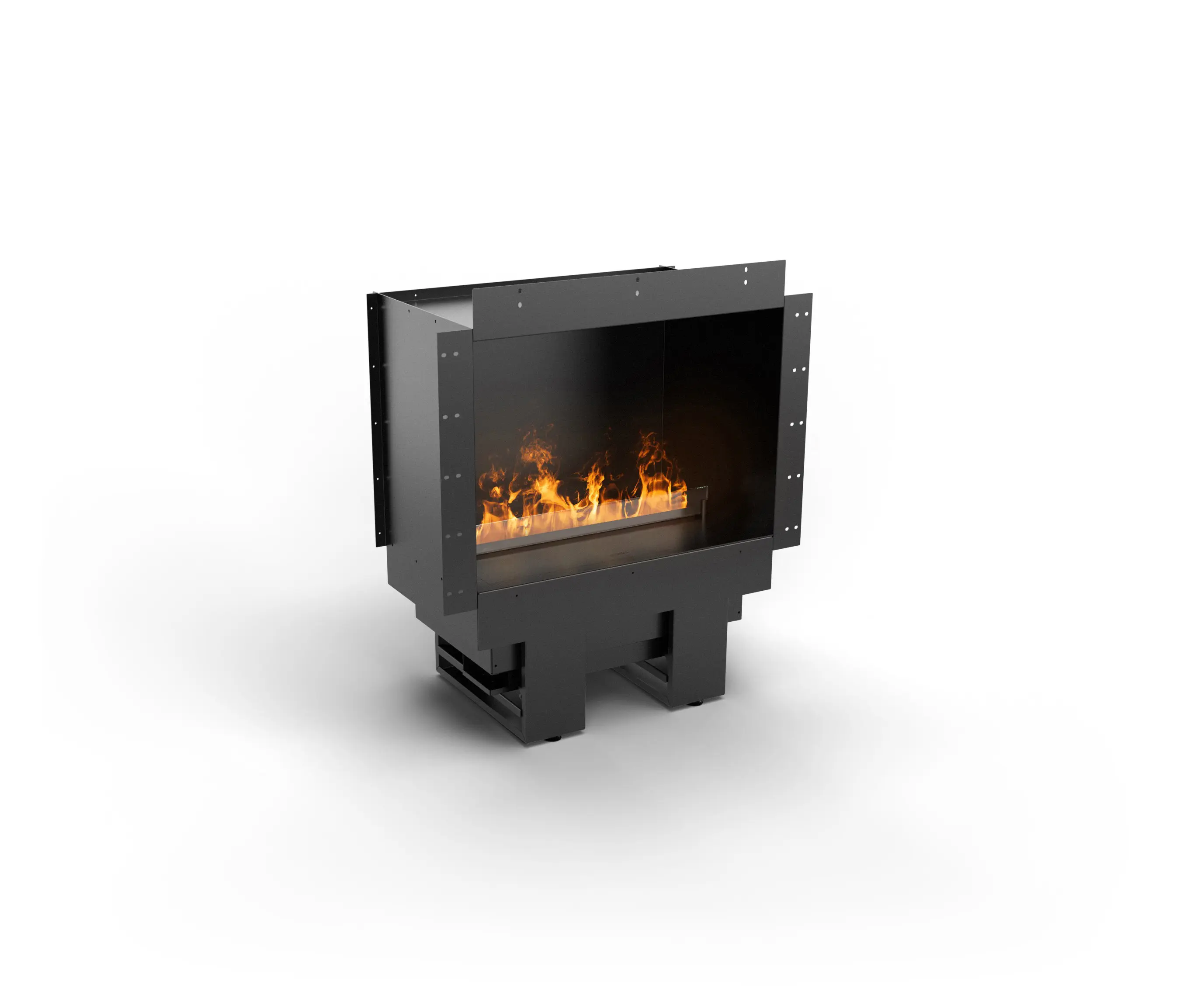 Planika - Cool Flame Fireplace Pro 500 Single-Sided