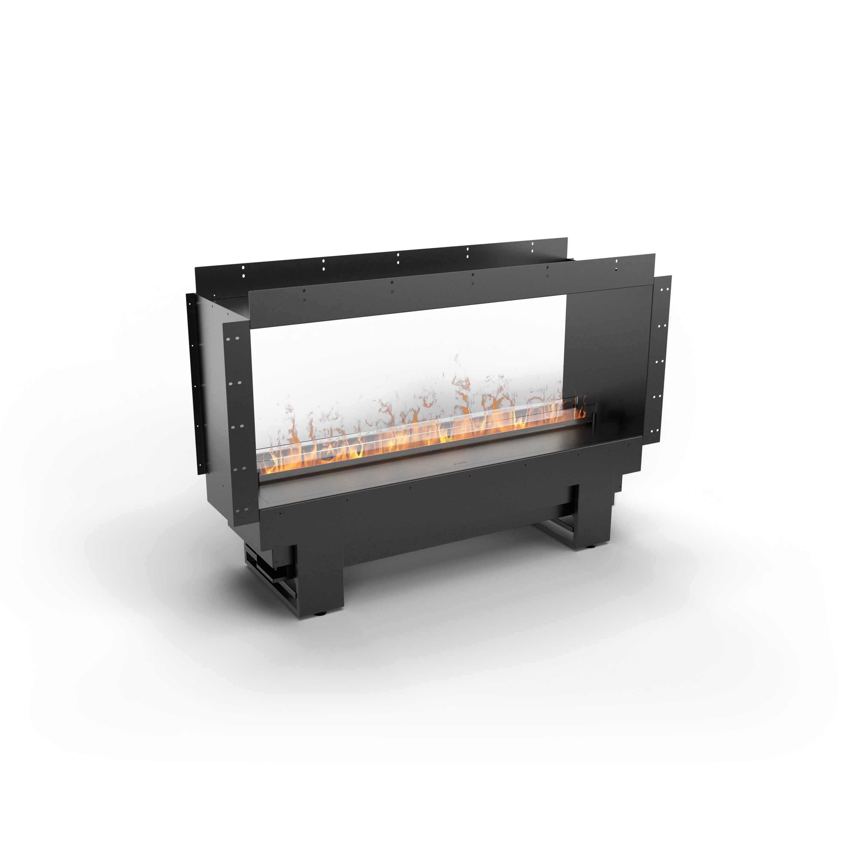 Cool Flame see-through Fireplace Pro 1000 Tunnel