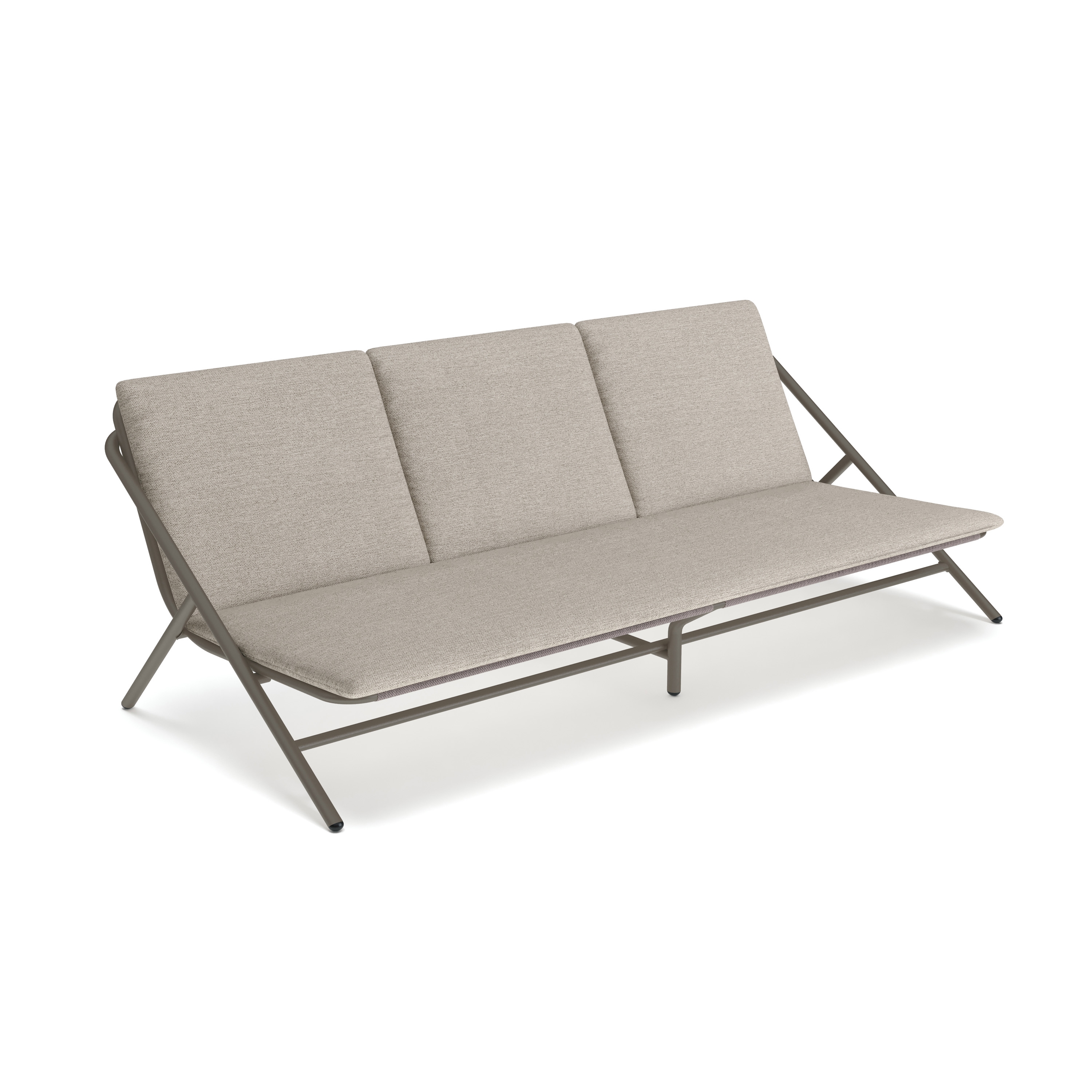 Display product Garda 3 seater sofa with no armrests from manufacturer Bivaq