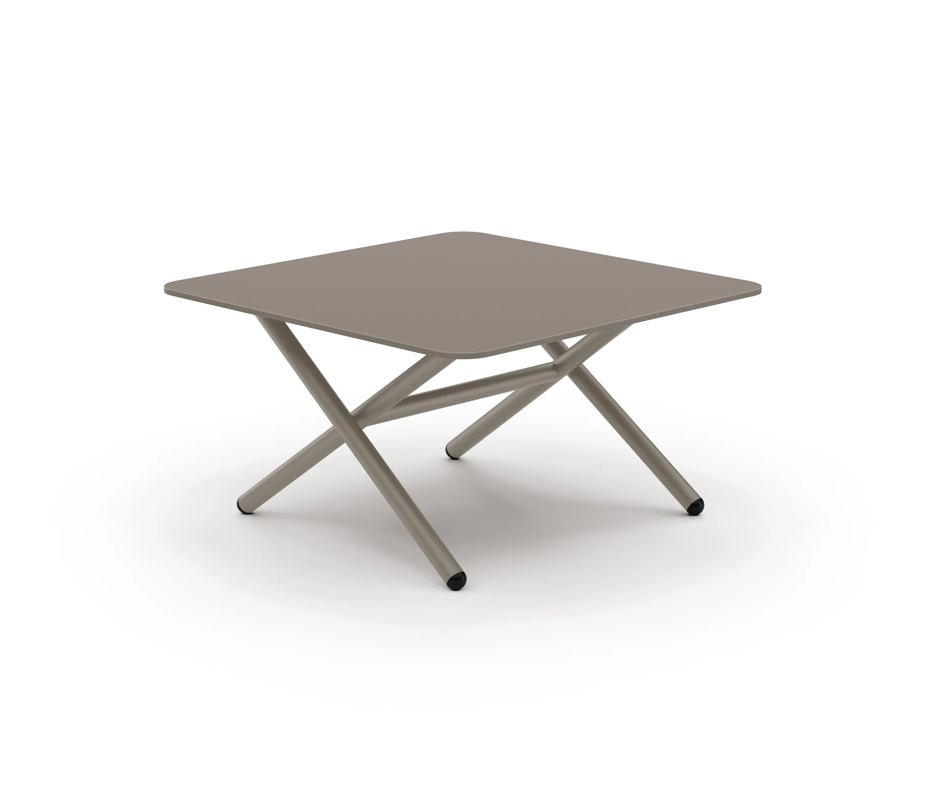 Bivaq - Garda mesa baja 65x65 sobre en aluminio