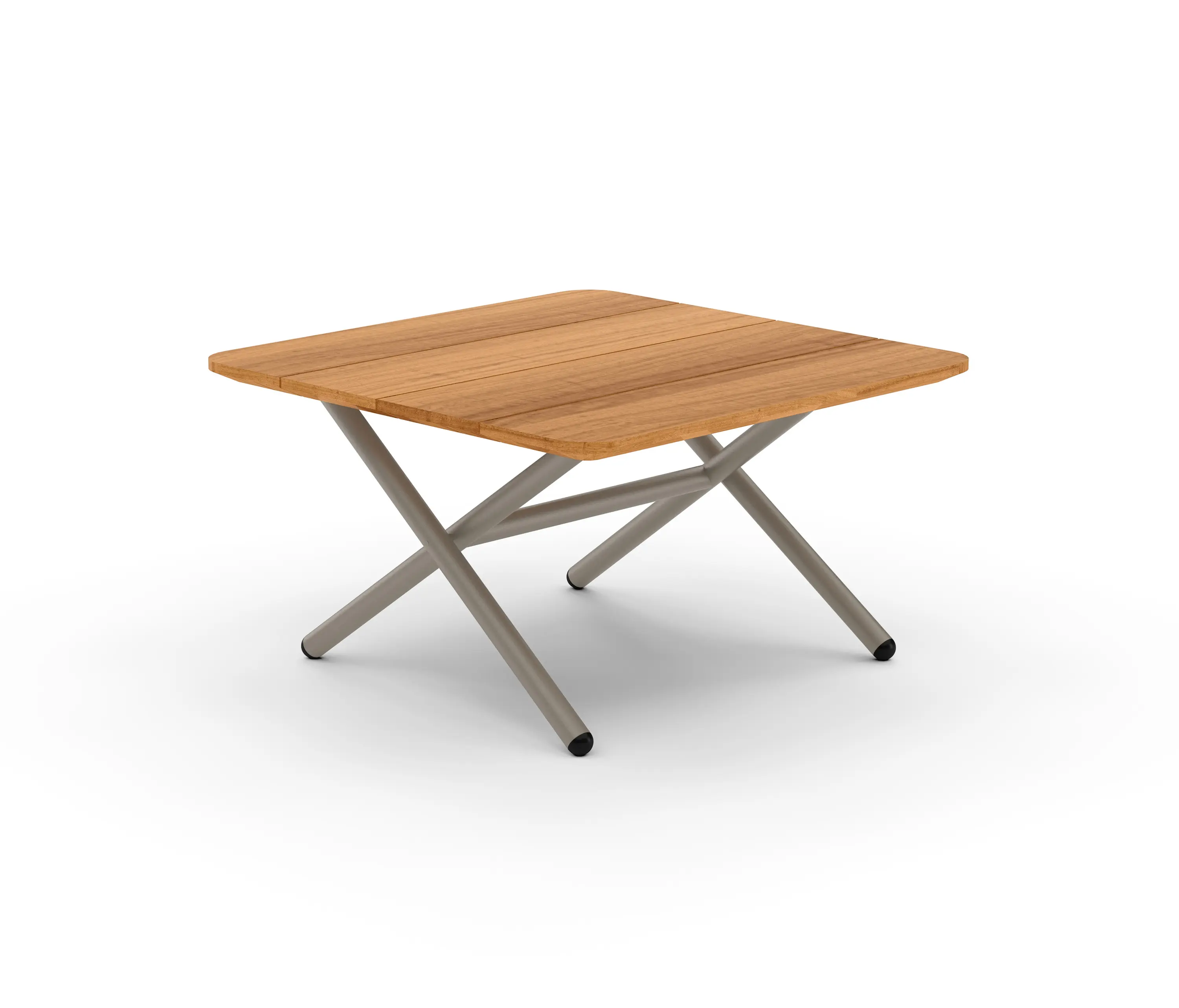 Bivaq - Garda low table 65x65 iroko table top