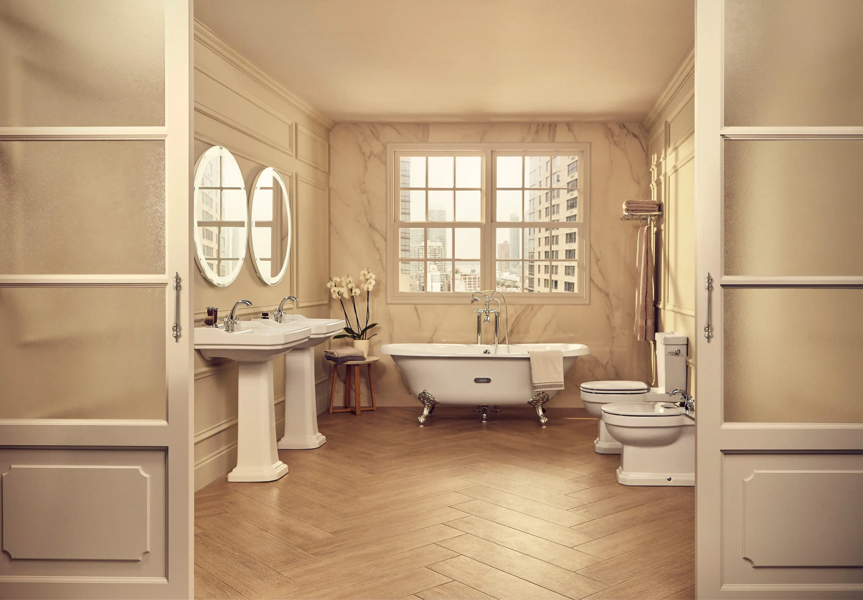 Roca - Carmen | Bath | Grey