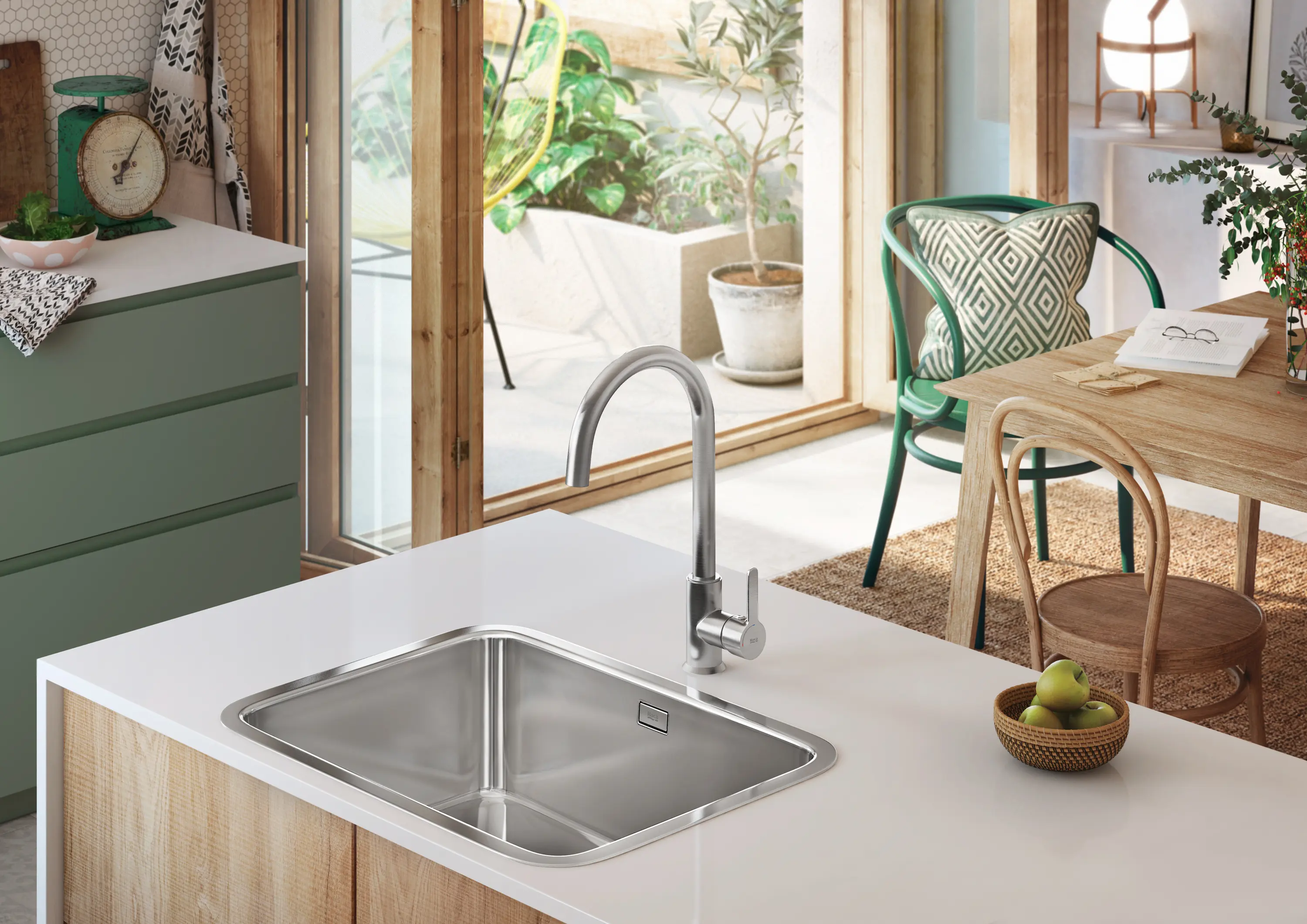 Roca - Mencia | Kitchen sink mixer