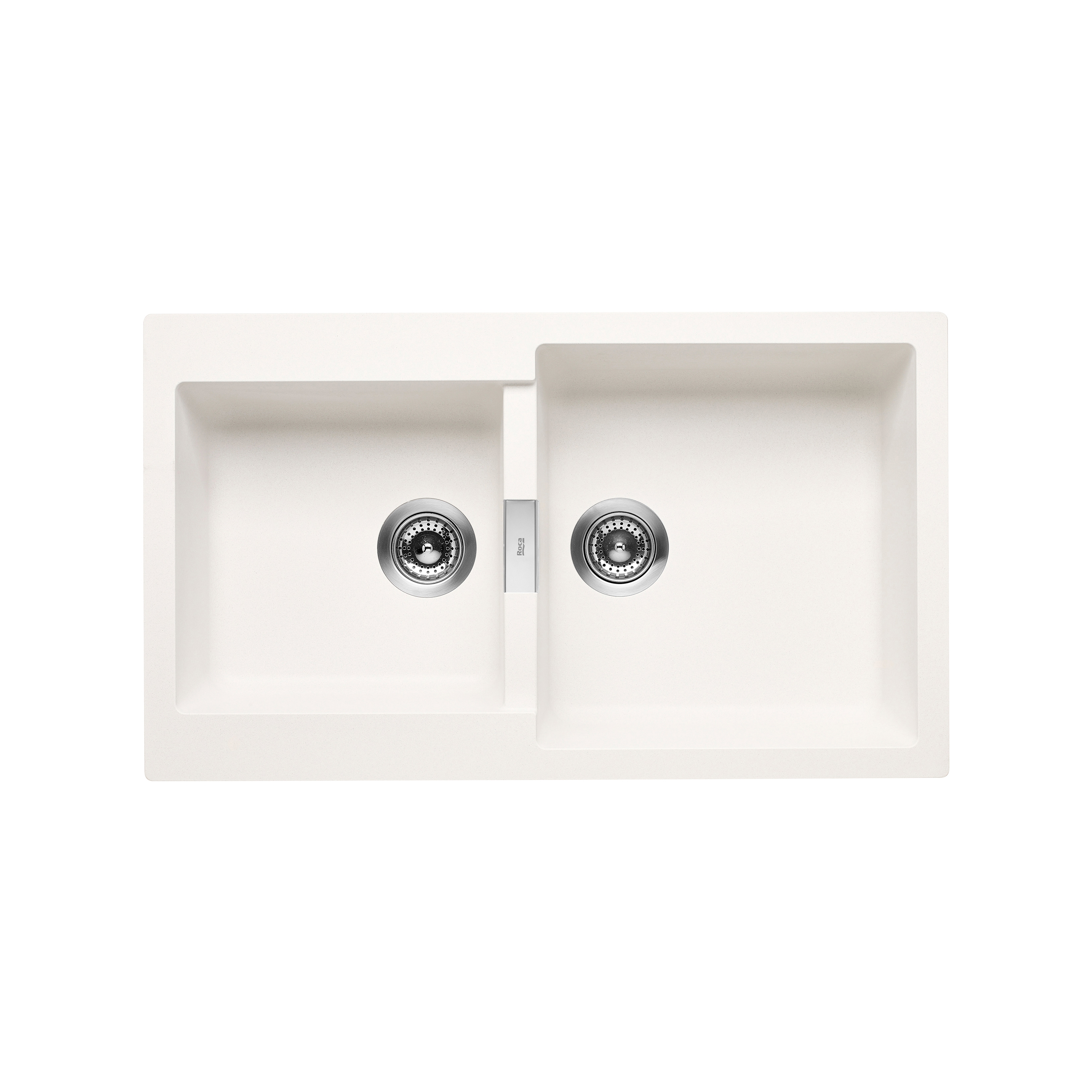 Display product Oslo | Kitchen sink | White from manufacturer Roca