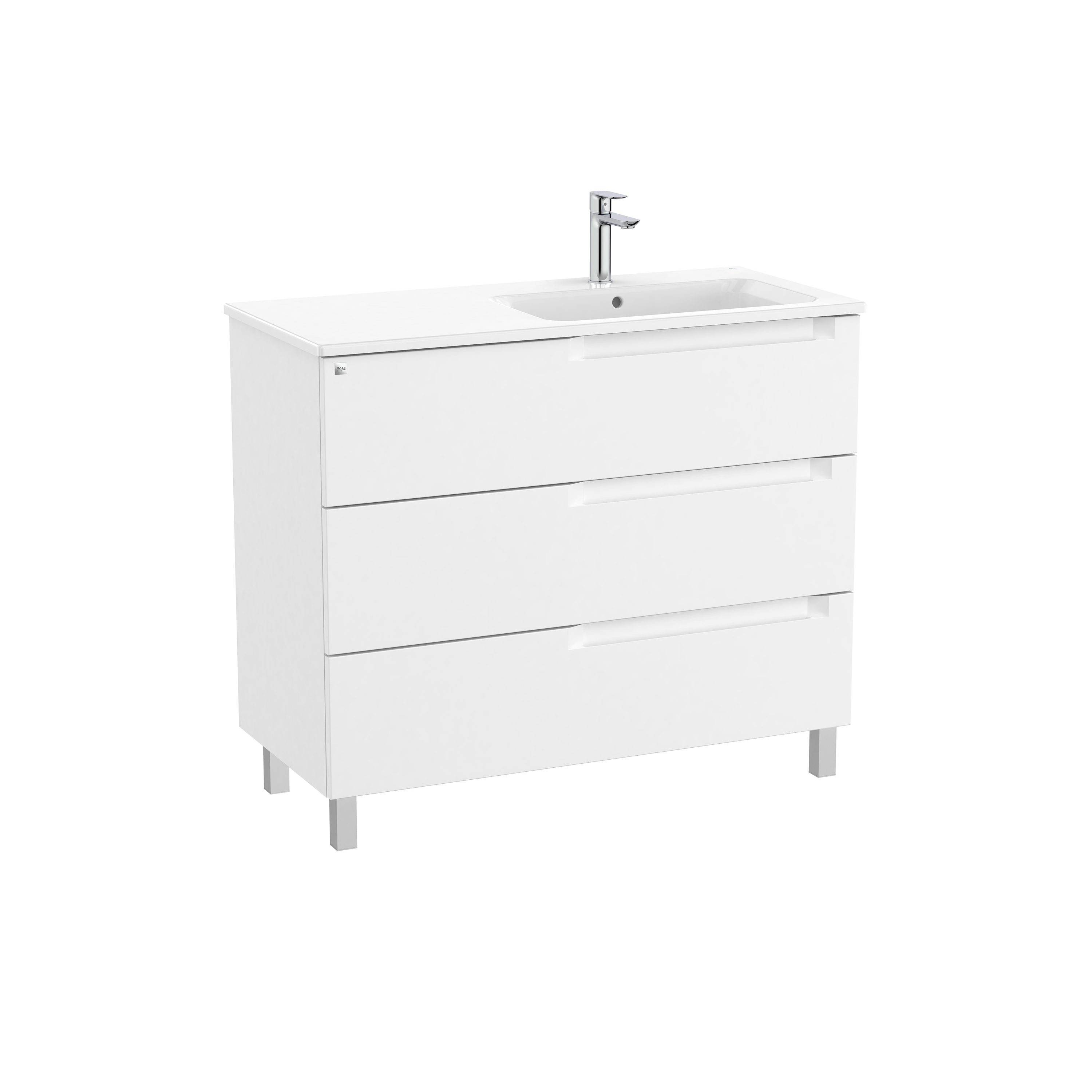Aleyda | Vanity unit | White matt