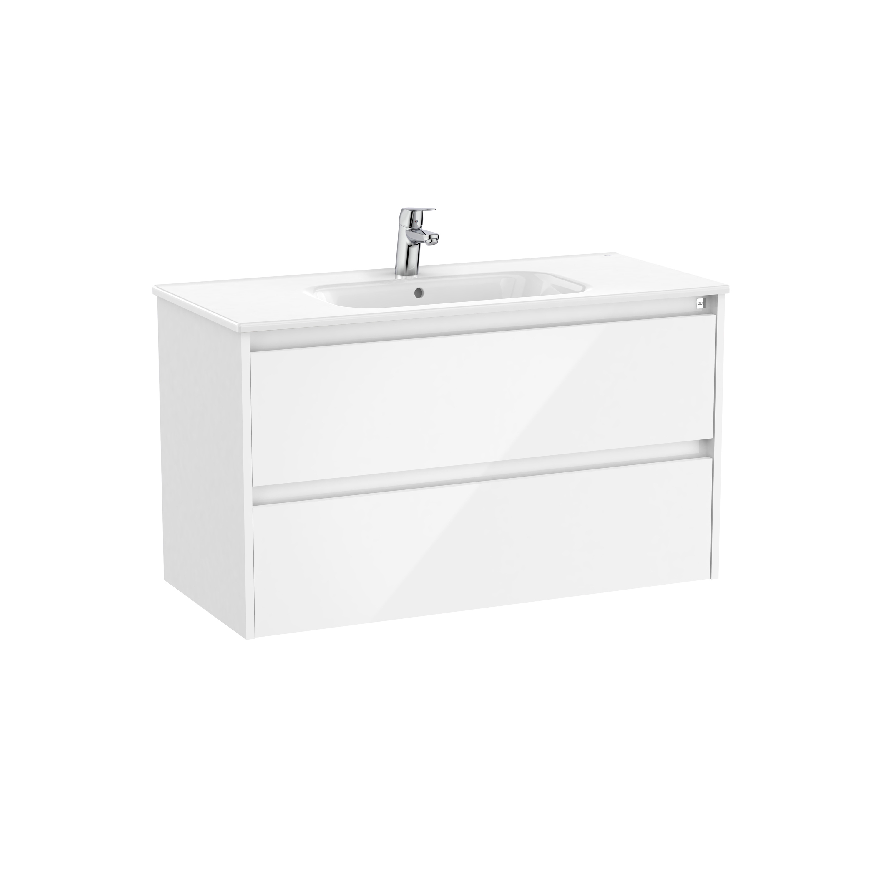 Tenet | Vanity unit | Gloss white