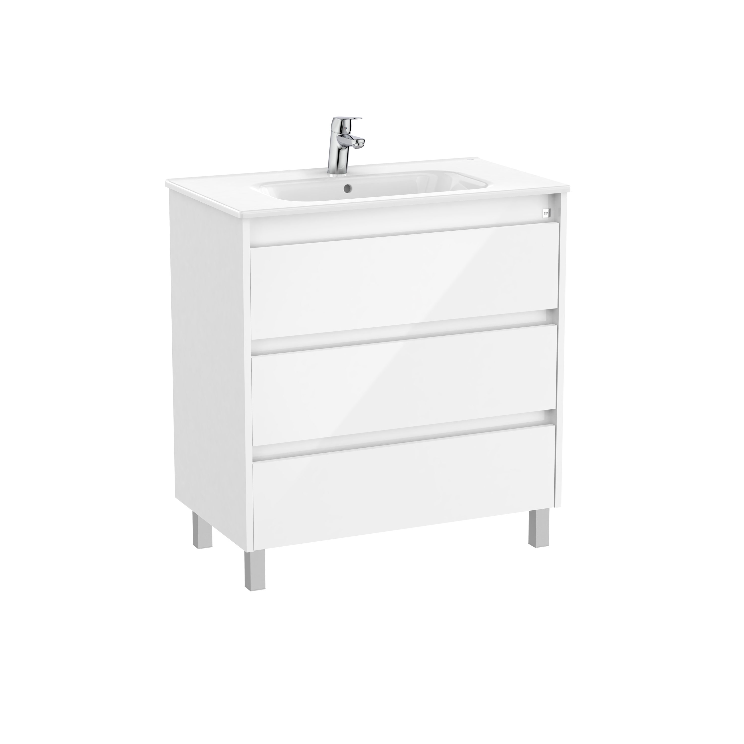 Tenet | Vanity unit | Gloss white