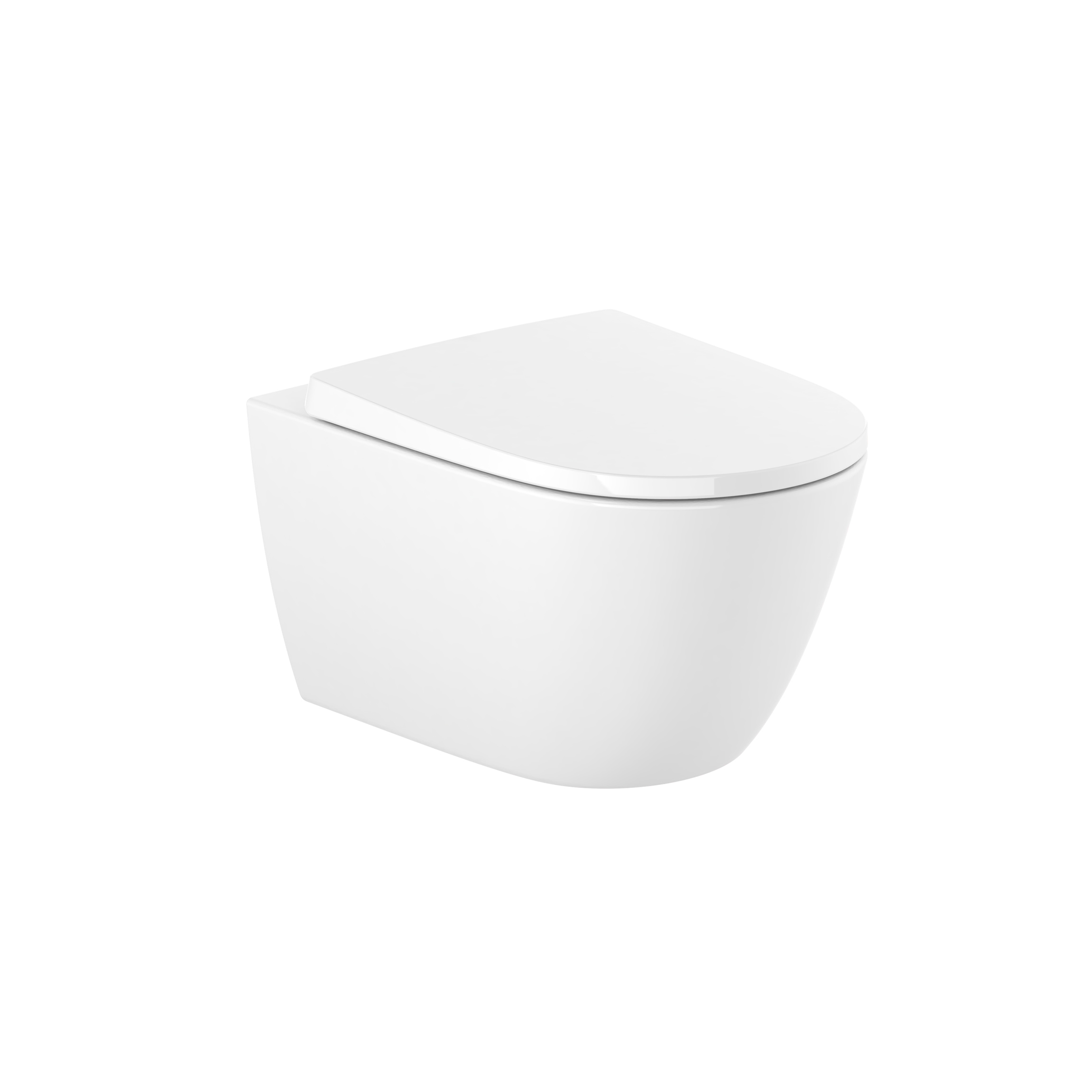 Display product Ona | WC | Gloss White from manufacturer Roca