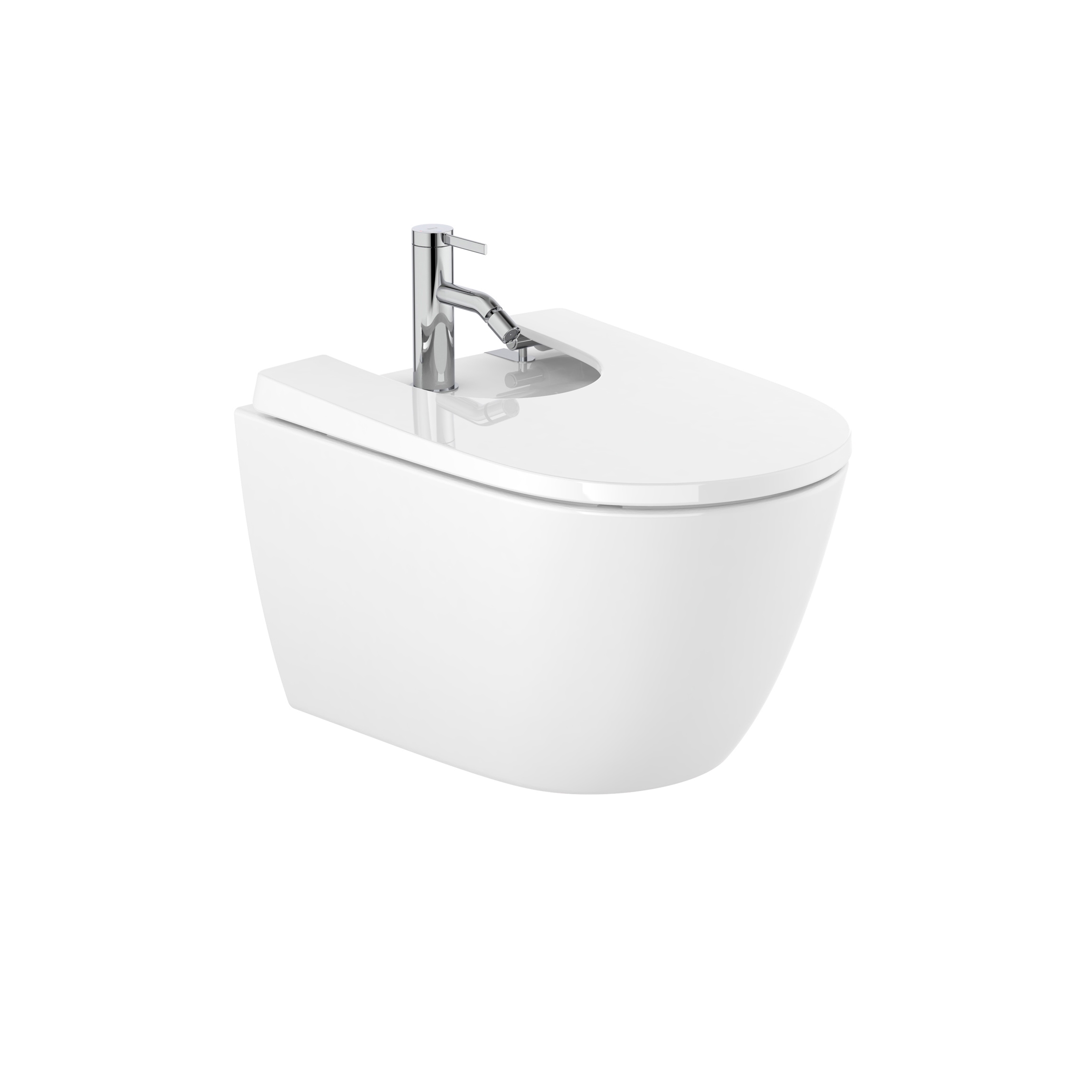 Display product Ona | Bidé | Gloss white from manufacturer Roca