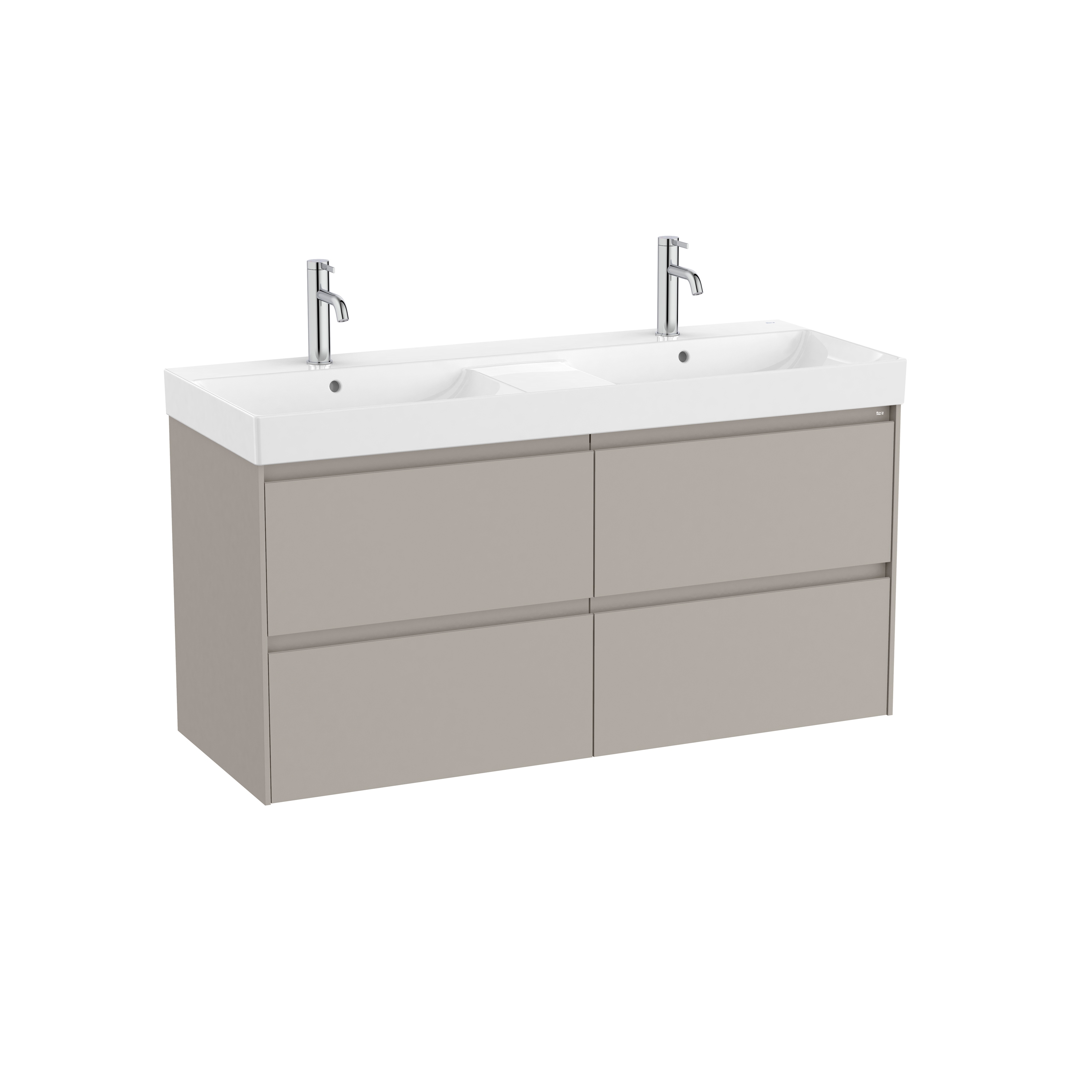 Ona | Vanity unit | Matt grey