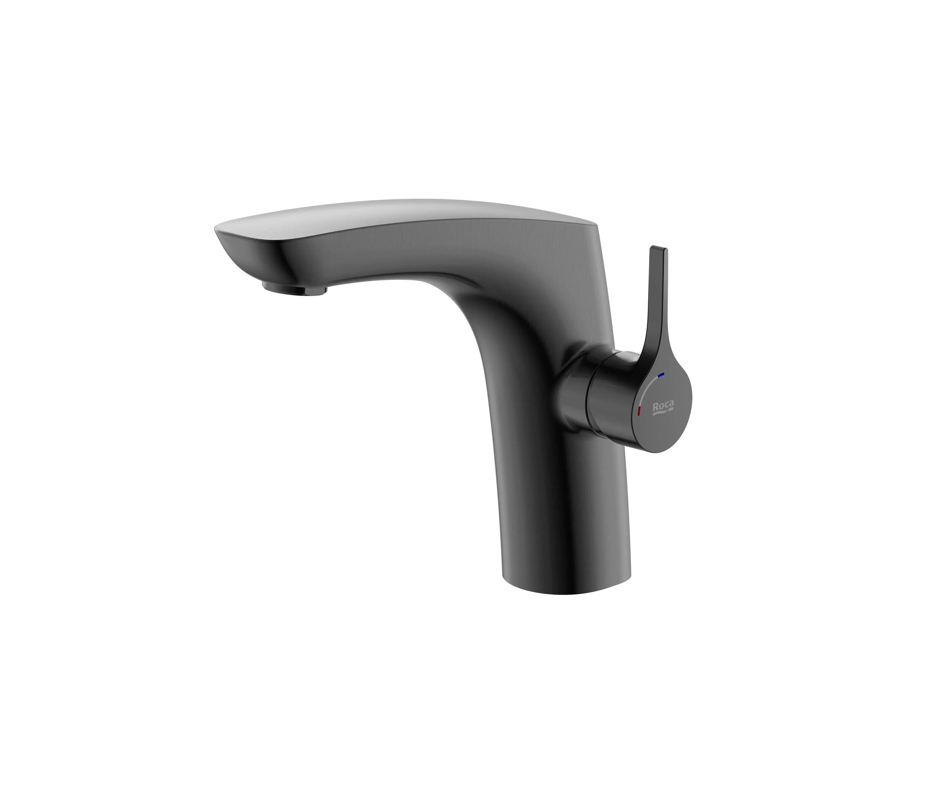 Roca - Insignia | Basin mixer | Brushed titanium black