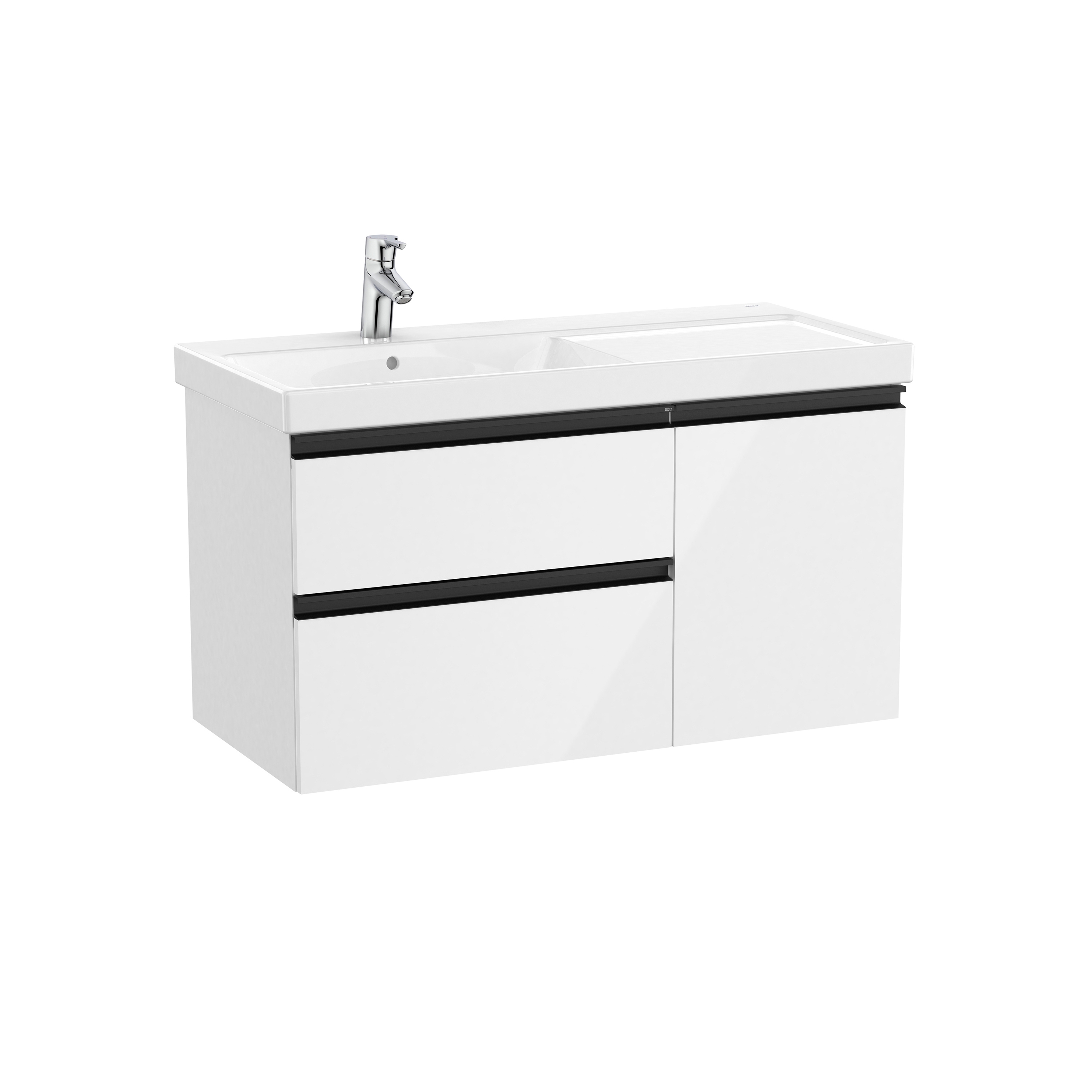 Domi | Vanity unit | Gloss white