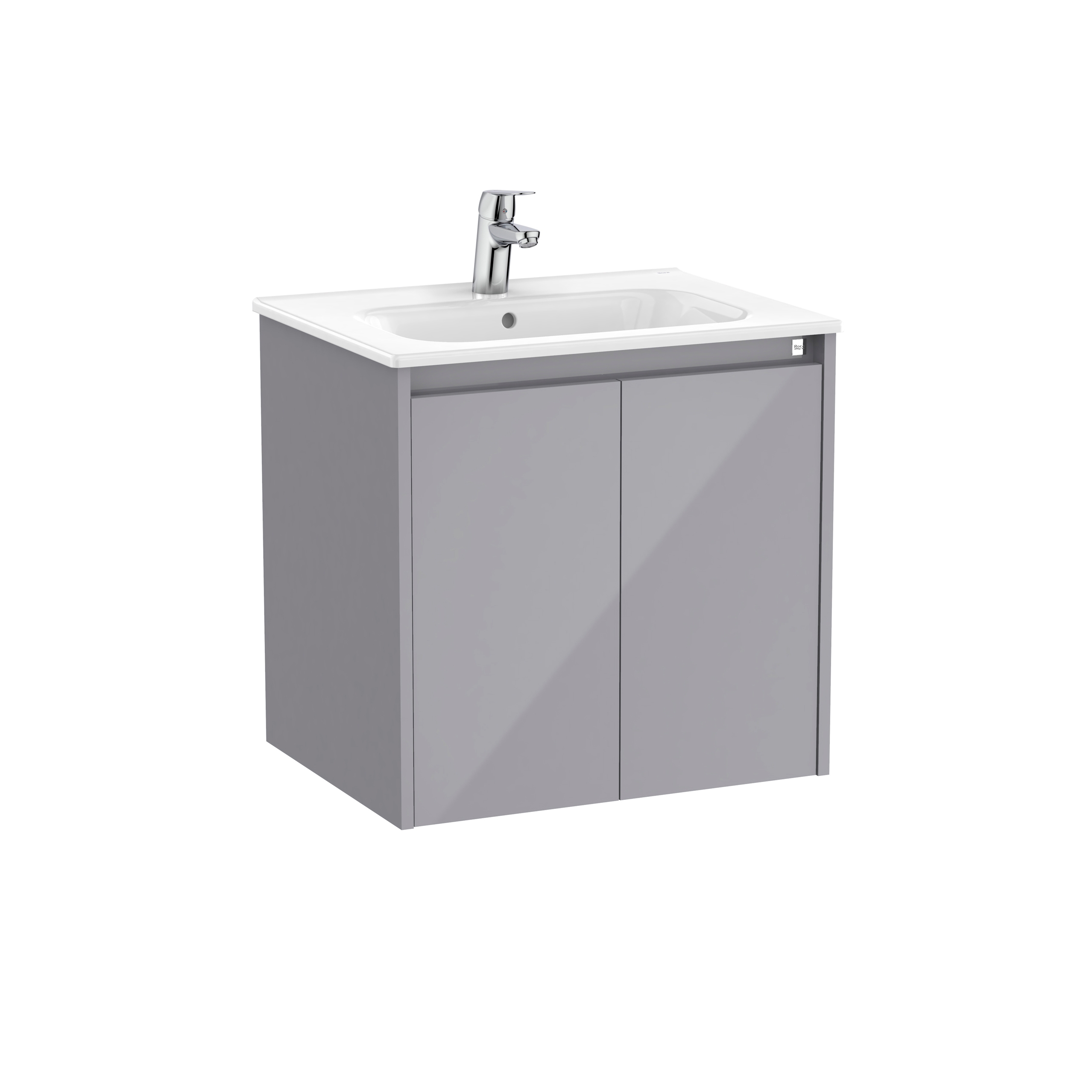 Tenet | Vanity unit | Glossy grey