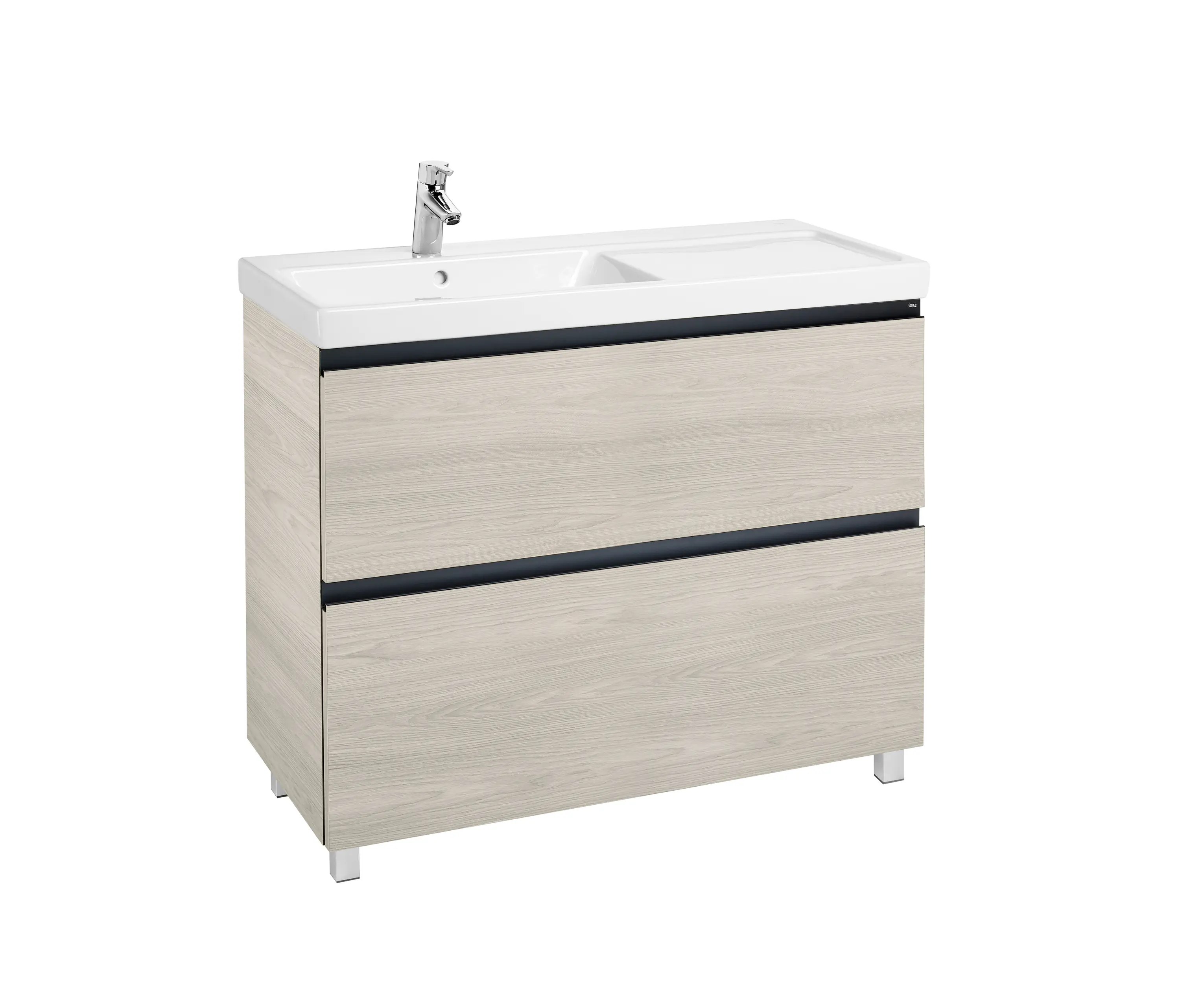 Roca - Lander | Vanity unit | Nordic ash