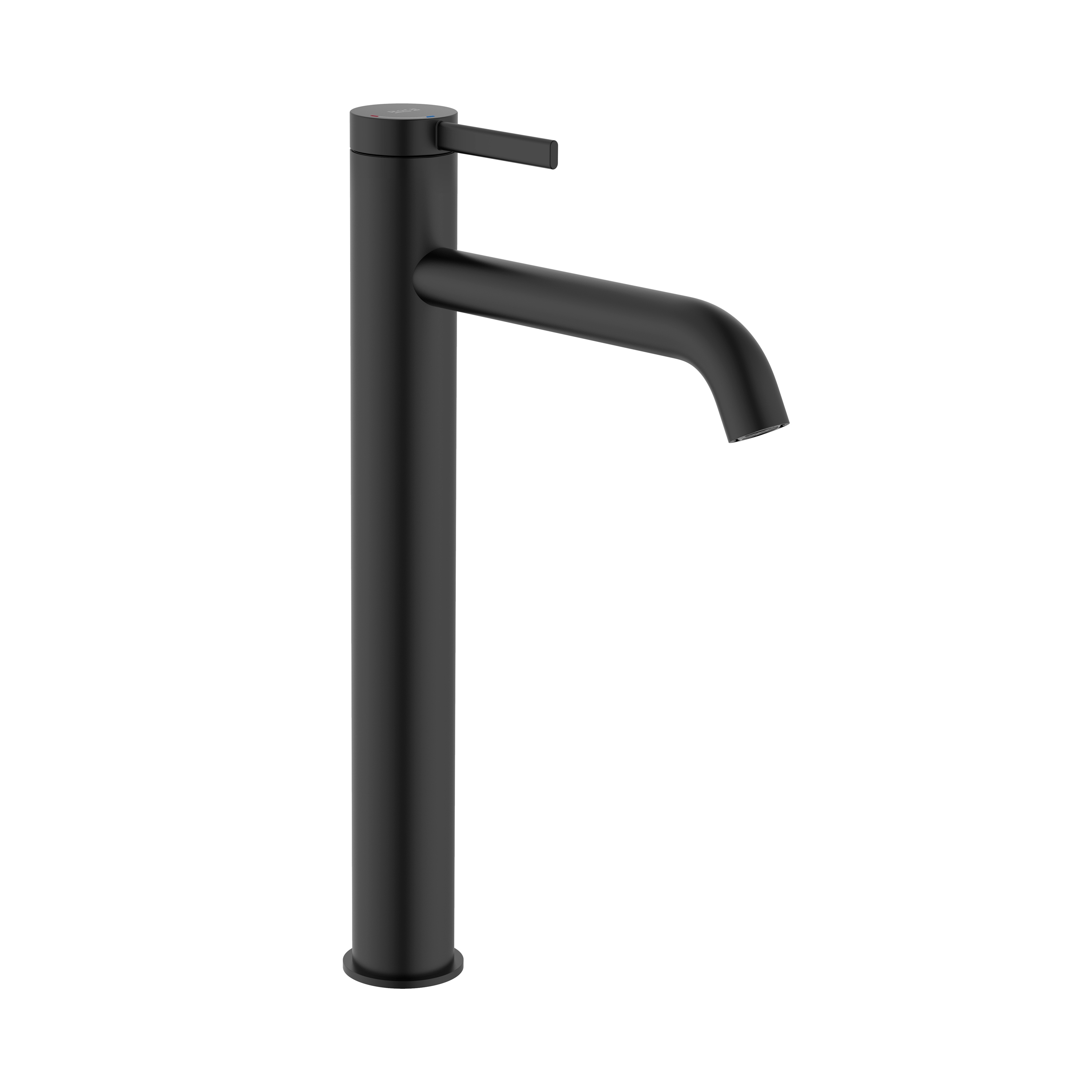 Ona | Basin mixer high neck | Matt Black