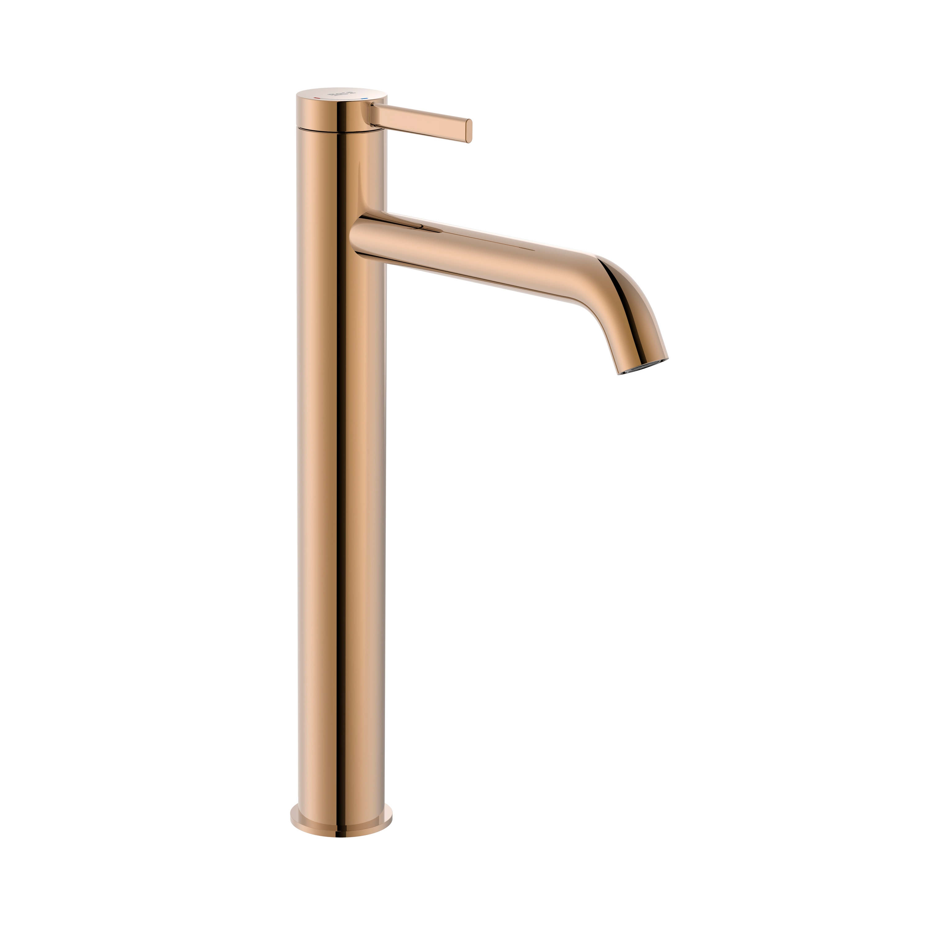 Ona | Basin mixer high neck | Rose gold