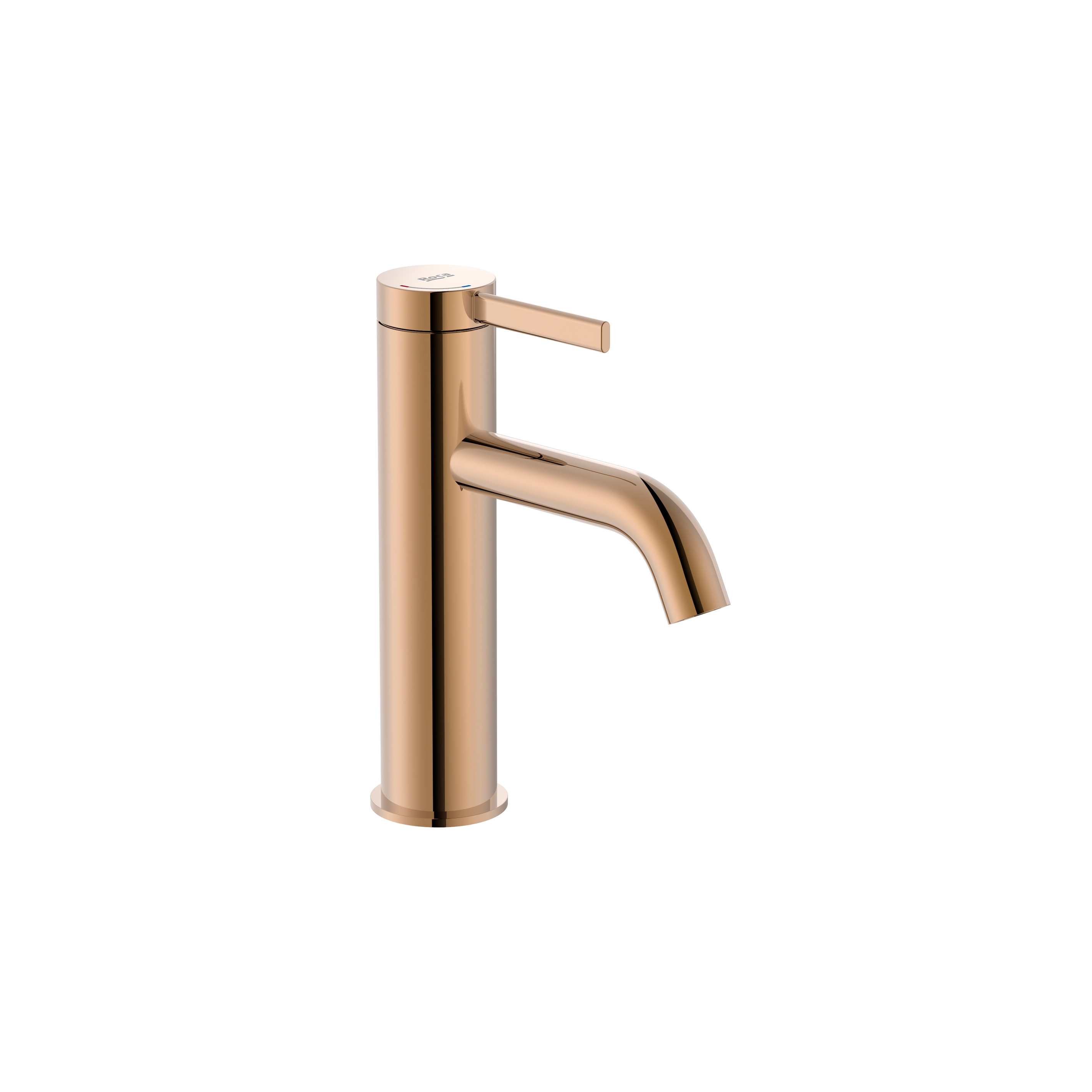 Display product Ona | Basin mixer | Rose gold from manufacturer Roca