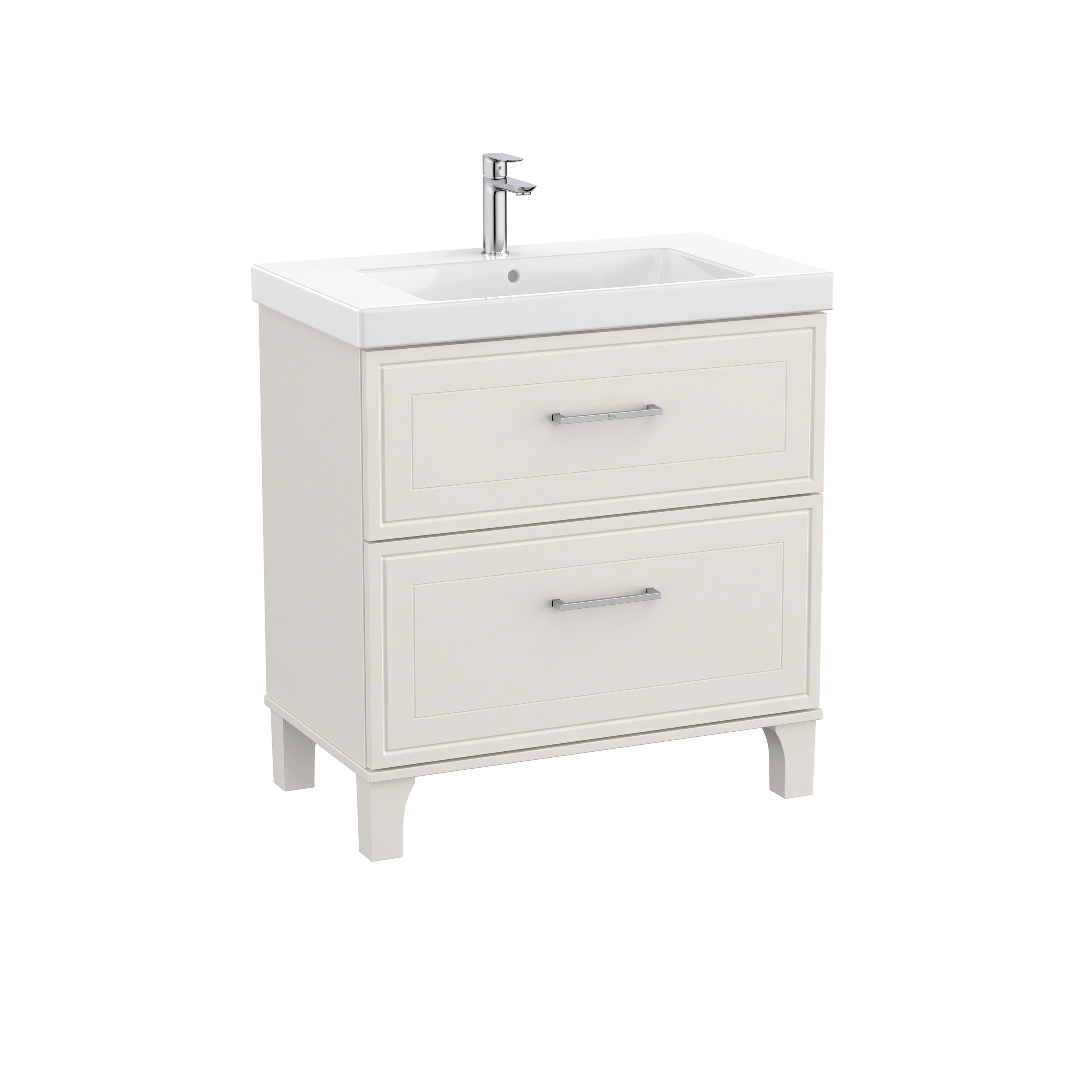Romea | Vanity unit | White matt