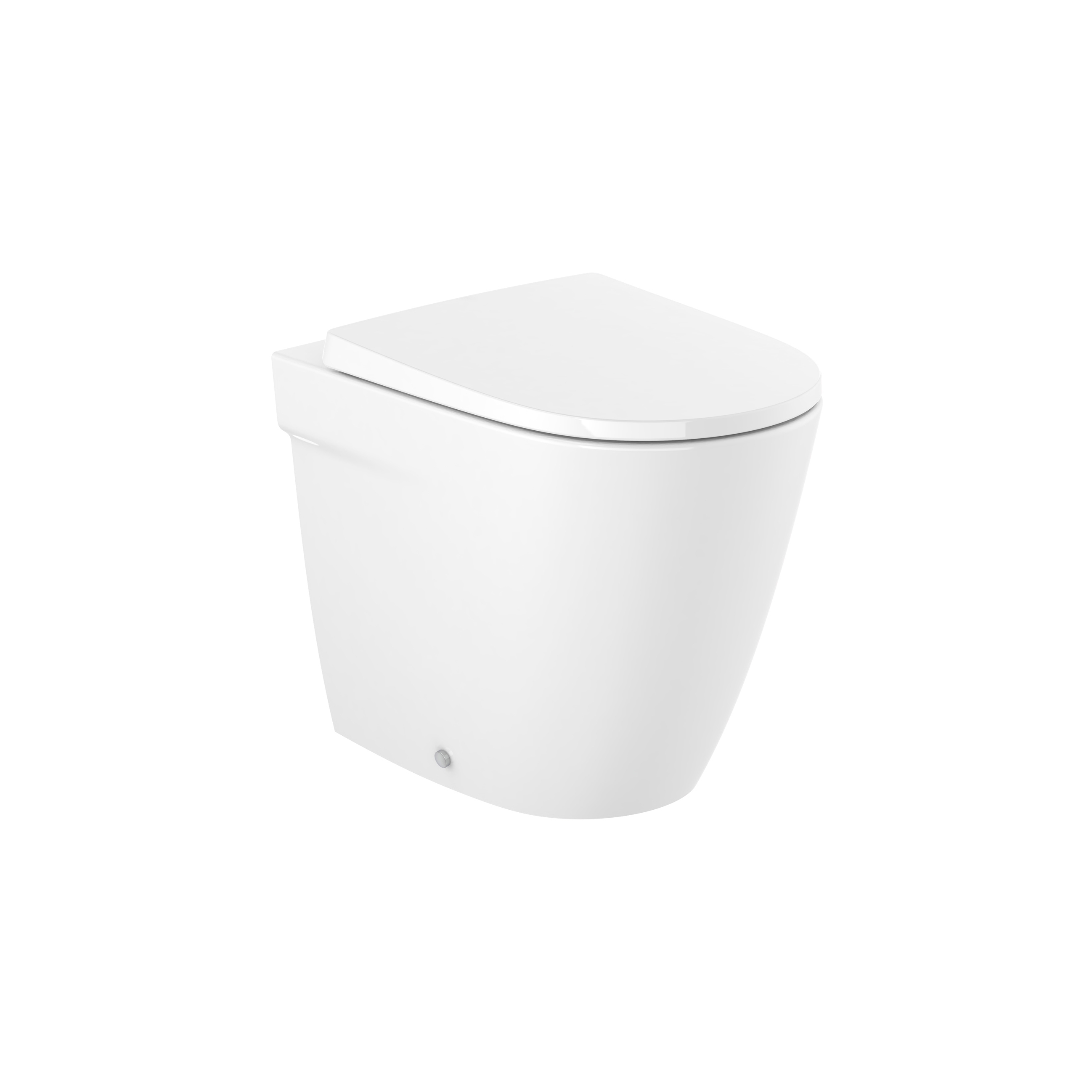 Display product Ona | WC | Gloss White from manufacturer Roca